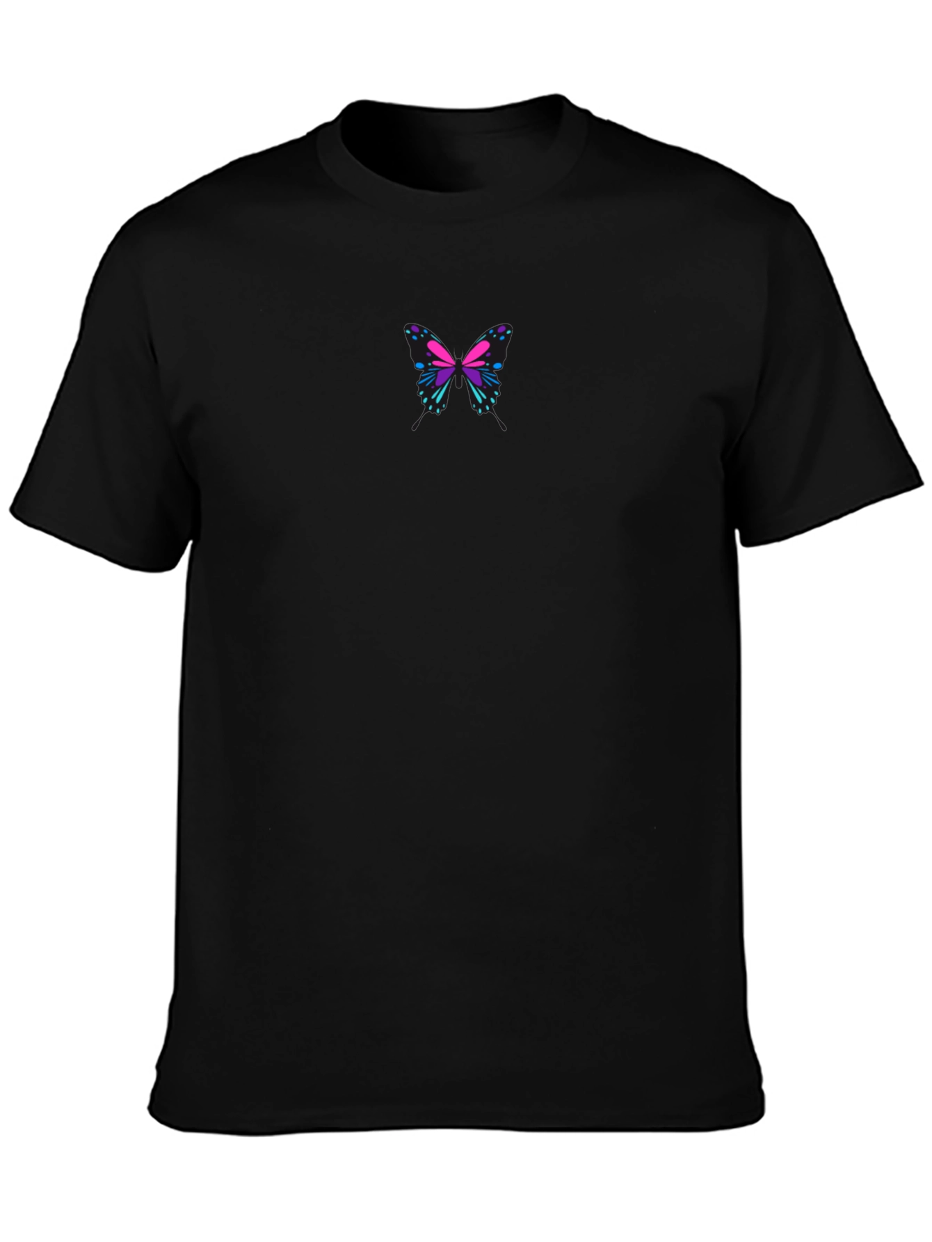 Black Butterfly Graphic Tee