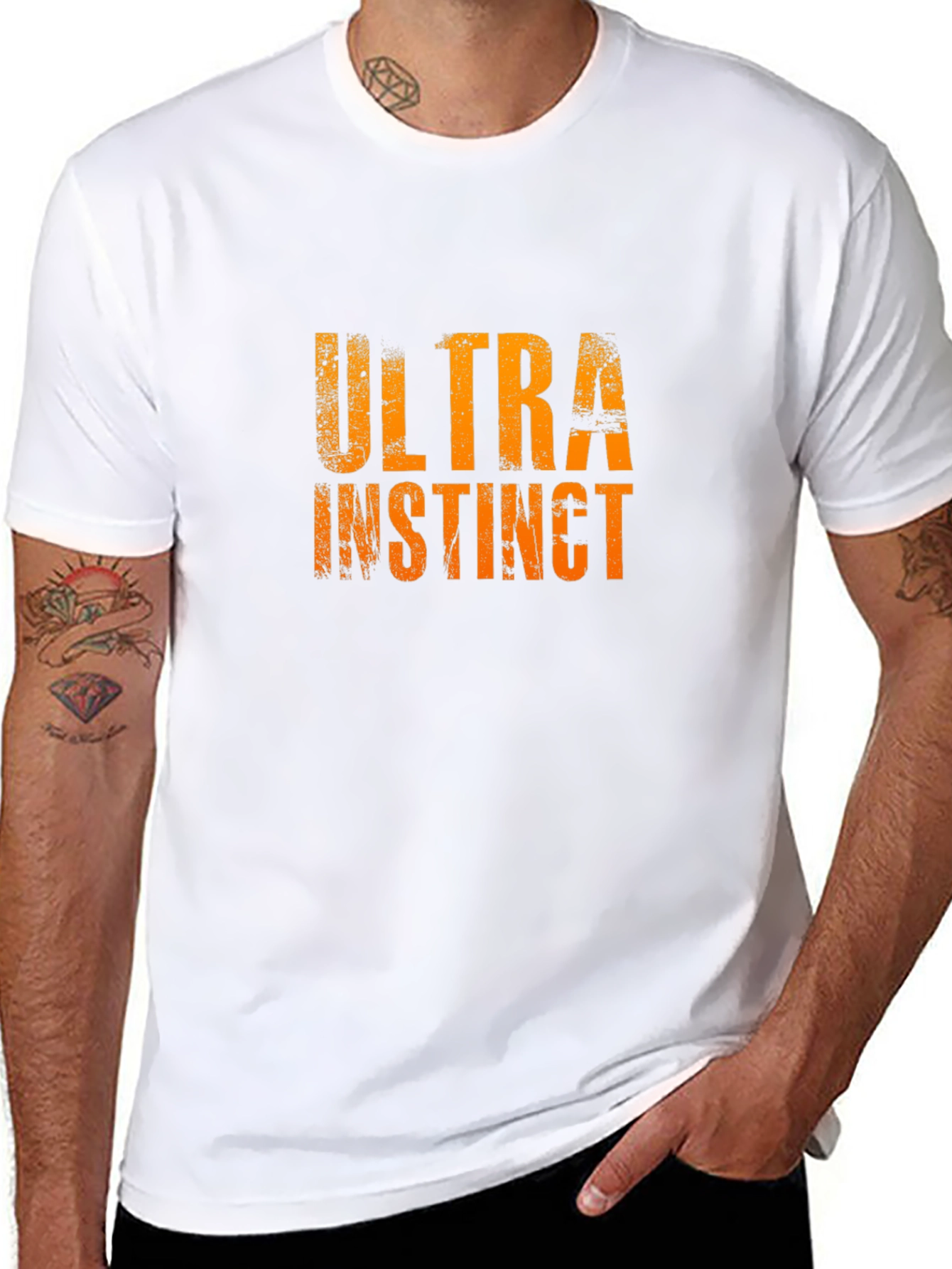 Ultra Instinct Graphic Black T-Shirt