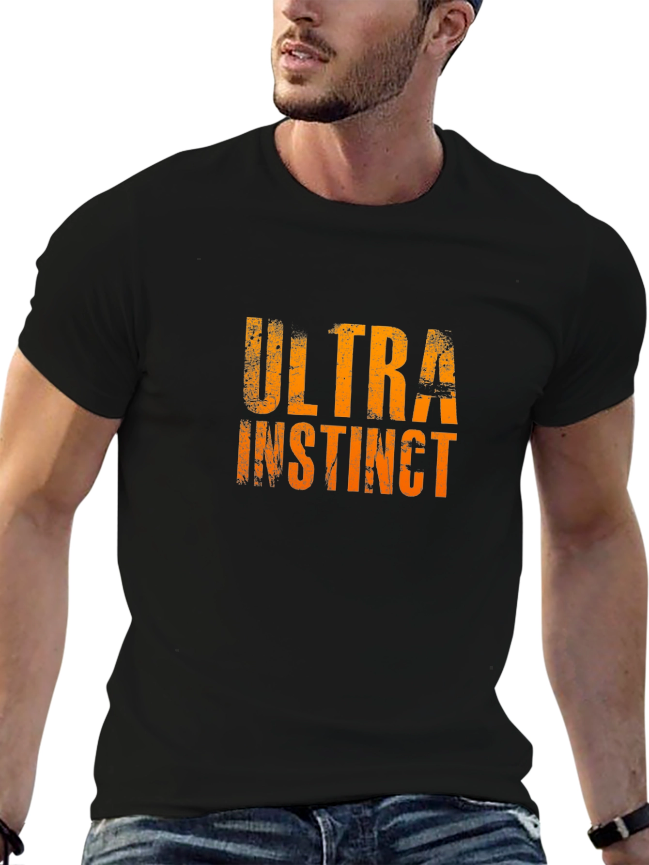 Ultra Instinct Graphic Black T-Shirt
