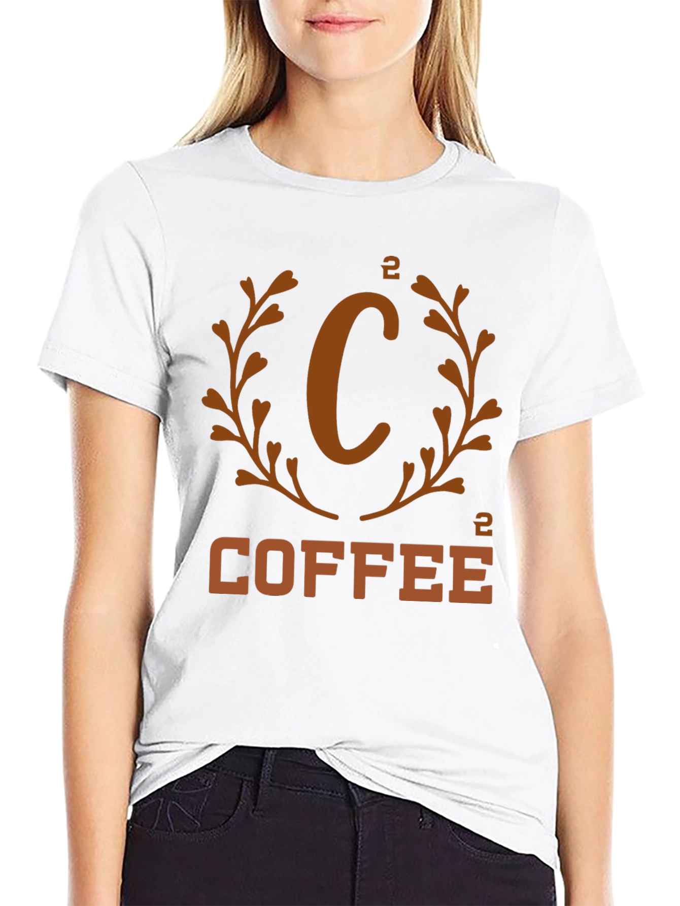 C² Coffee Graphic Tee - Black Cotton Shirt