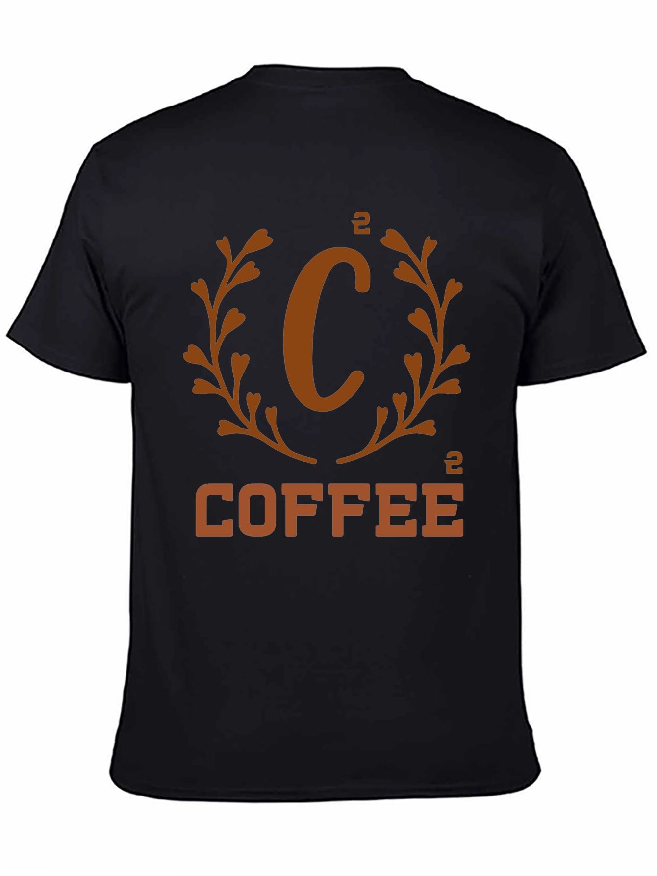 C² Coffee Graphic Tee - Black Cotton Shirt