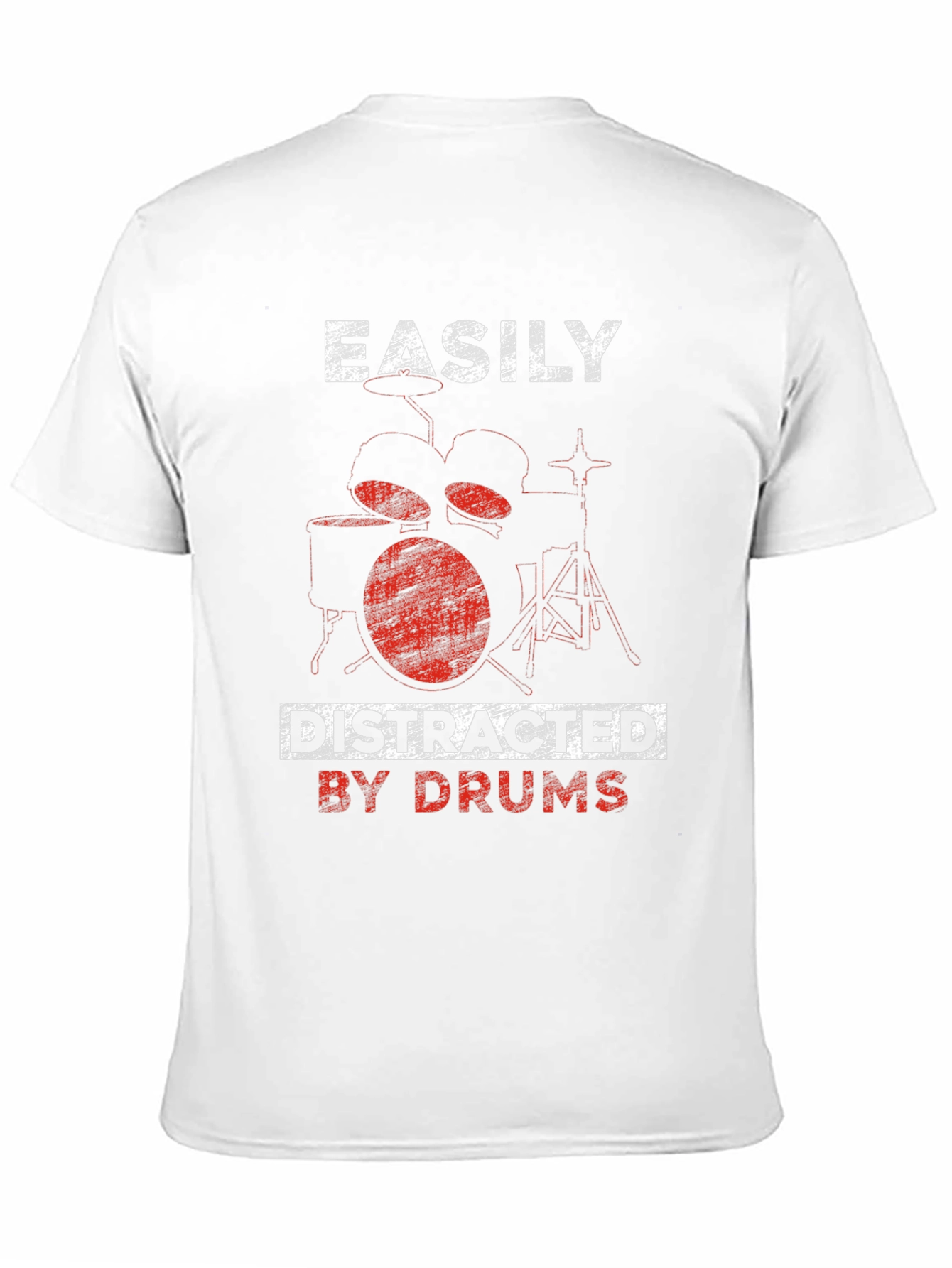Easily Distracted By Drums Graphic Tee