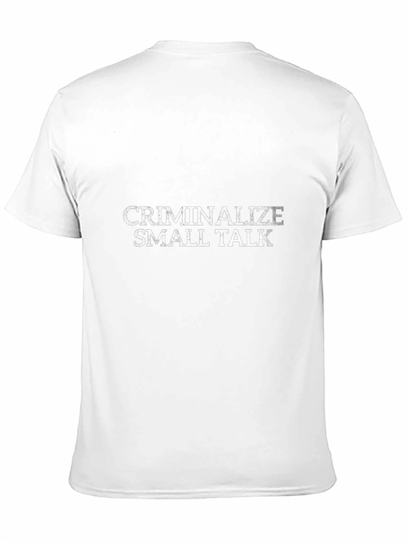 Criminalize Small Talk Graphic Tee - Black Cotton T-Shirt