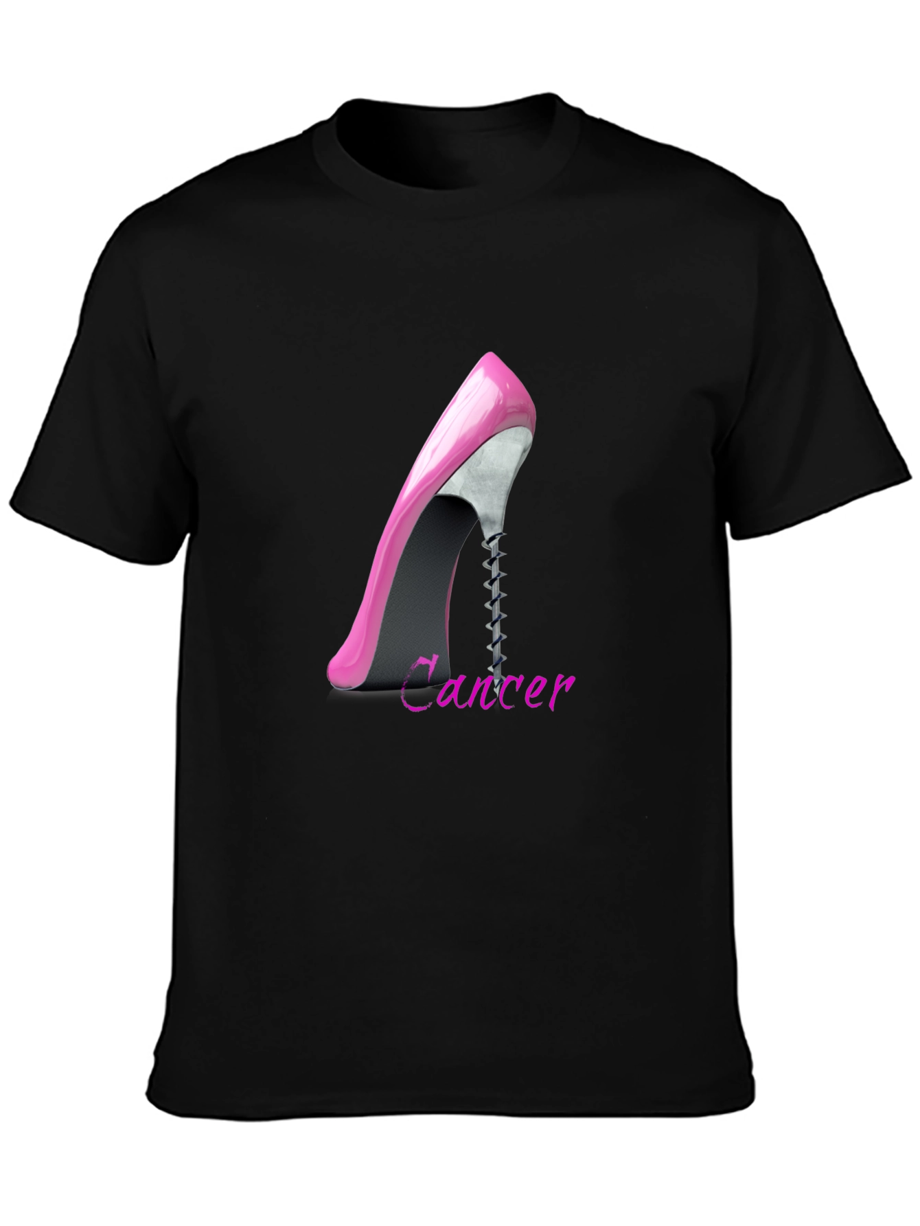 Cancer Zodiac High Heel T-Shirt