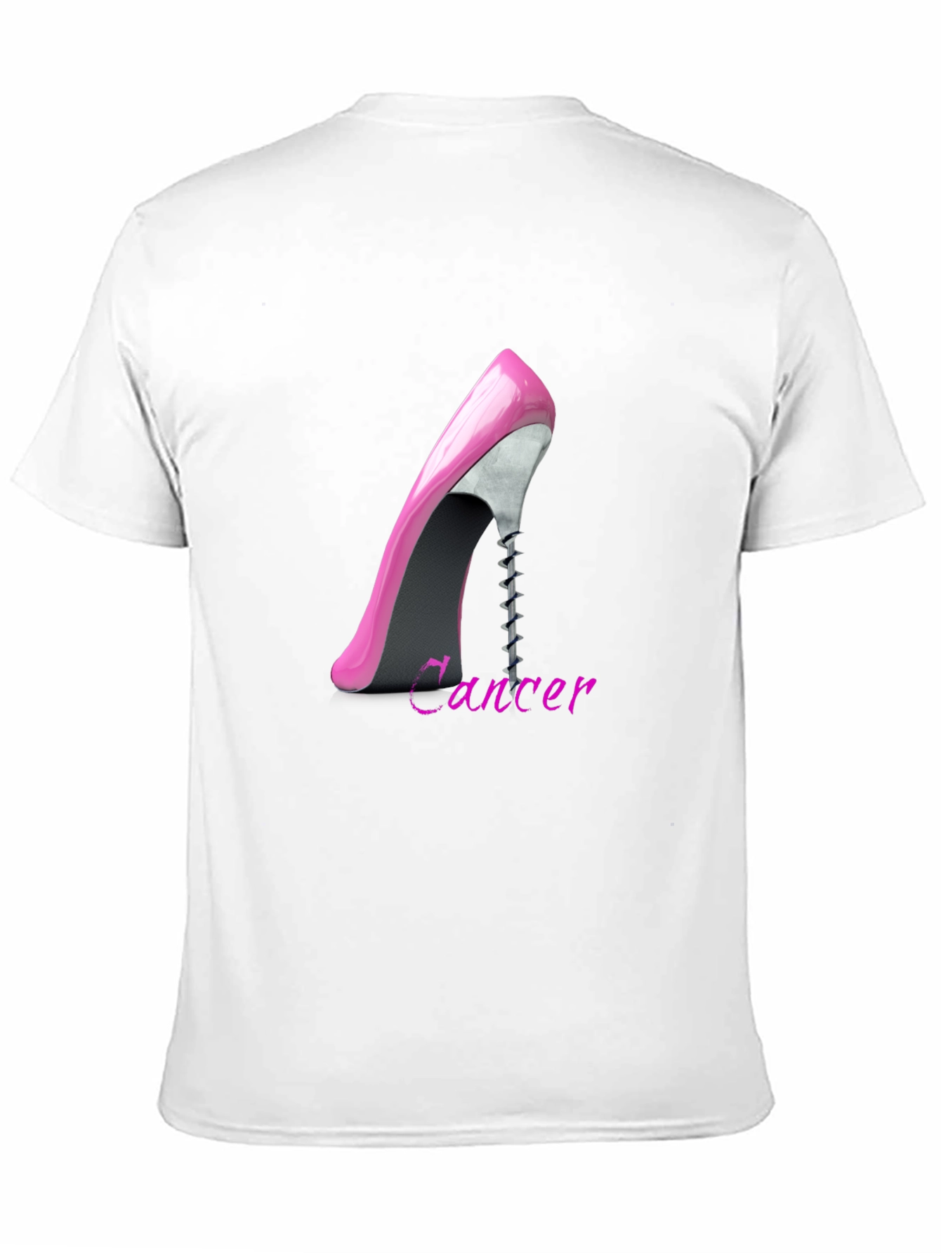 Cancer Zodiac High Heel T-Shirt