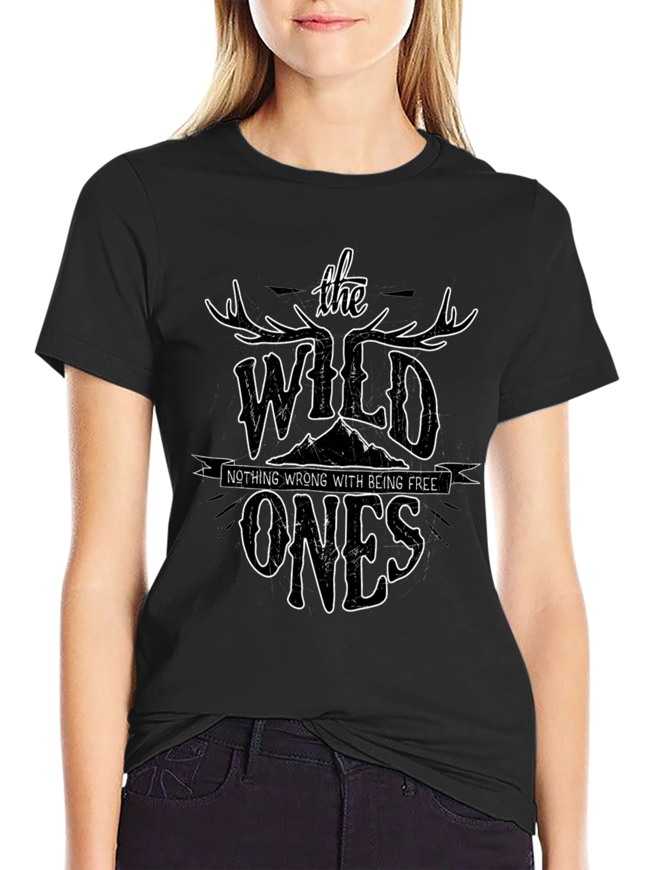 The Wild Ones Graphic T-Shirt - Black
