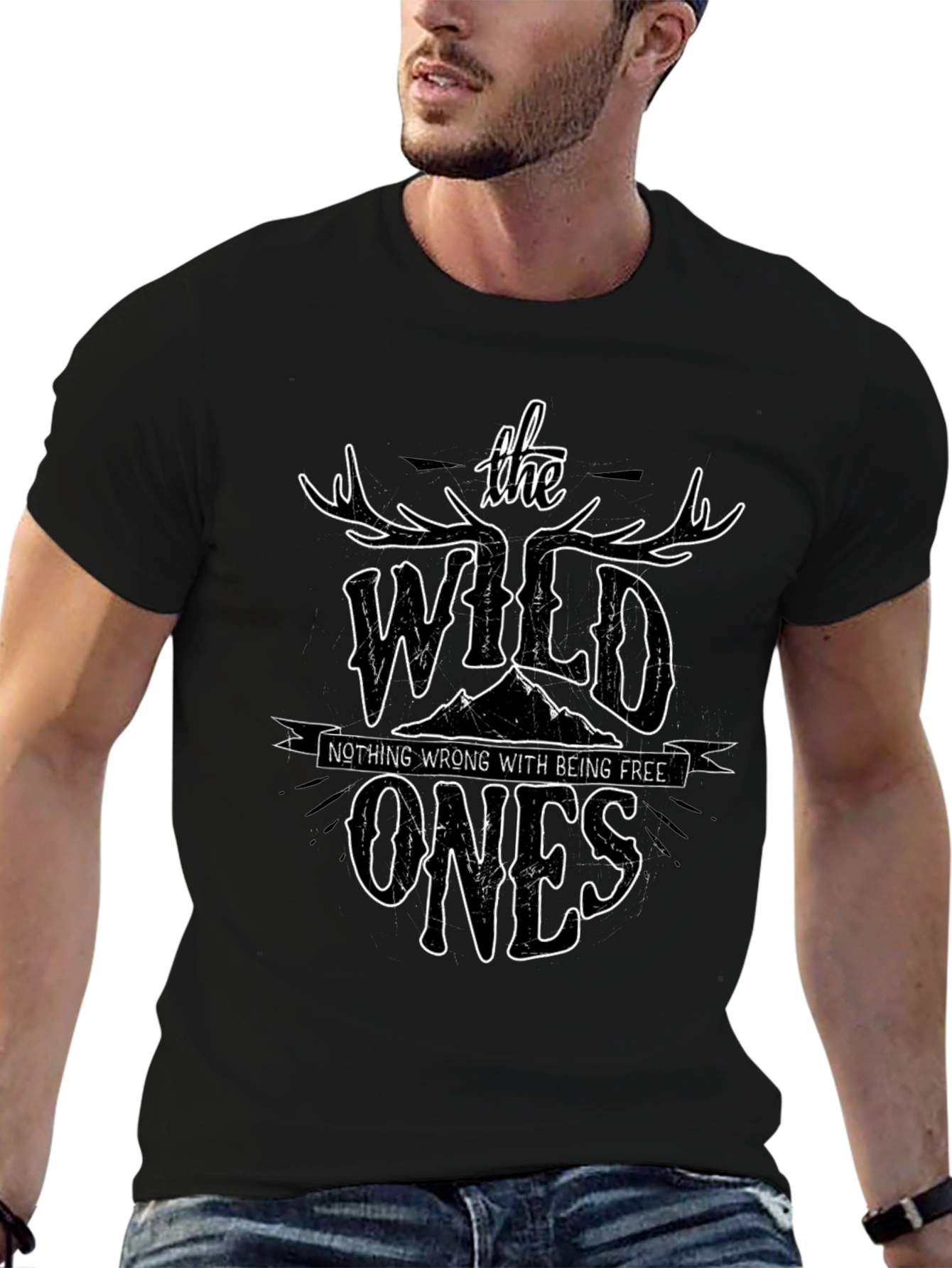 The Wild Ones Graphic T-Shirt - Black