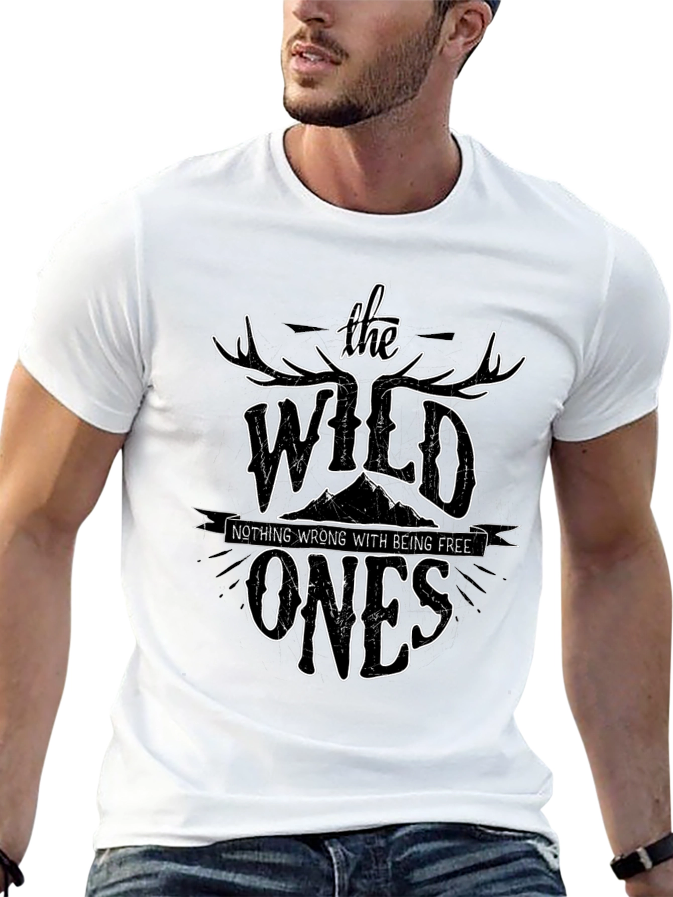 The Wild Ones Graphic T-Shirt - Black