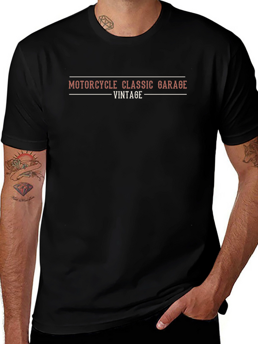 Vintage Motorcycle Classic Garage T-Shirt