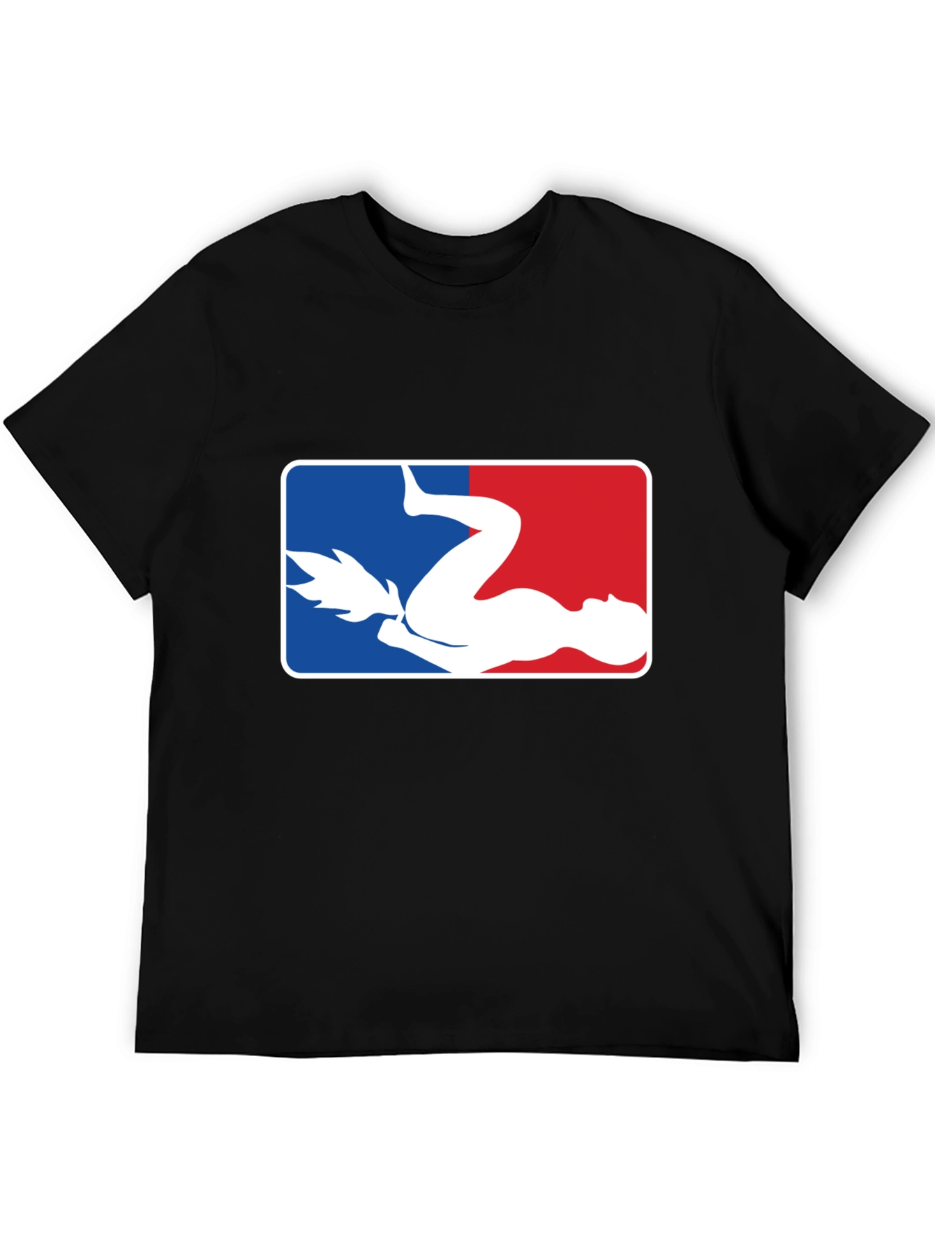 Funny Baseball Parody Graphic T-Shirt