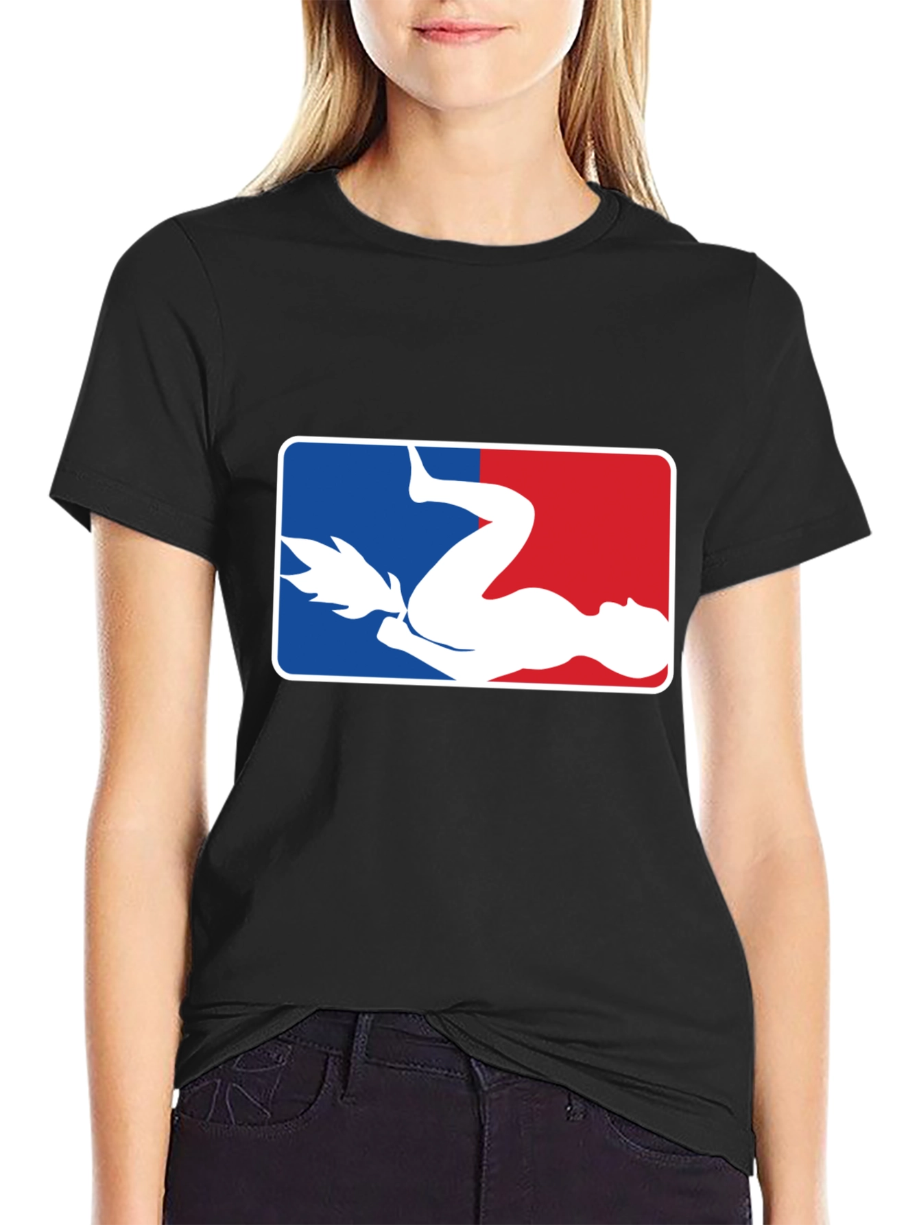 Funny Baseball Parody Graphic T-Shirt