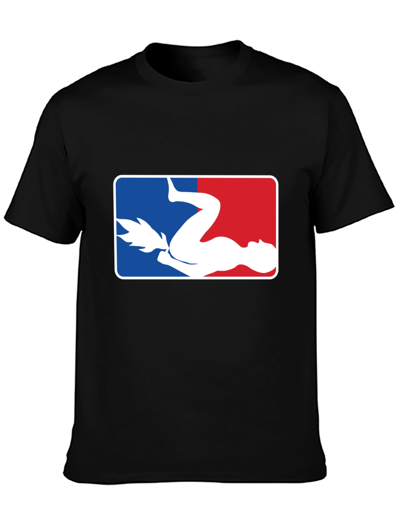 Funny Baseball Parody Graphic T-Shirt