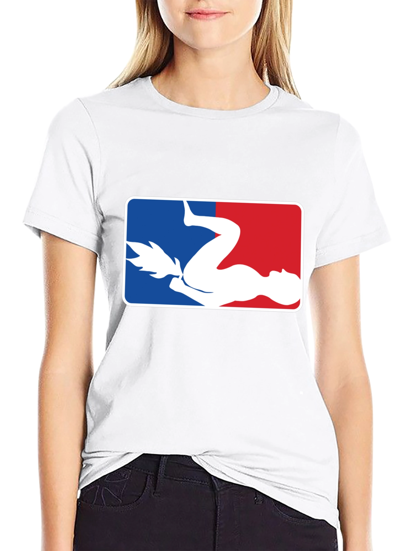 Funny Baseball Parody Graphic T-Shirt