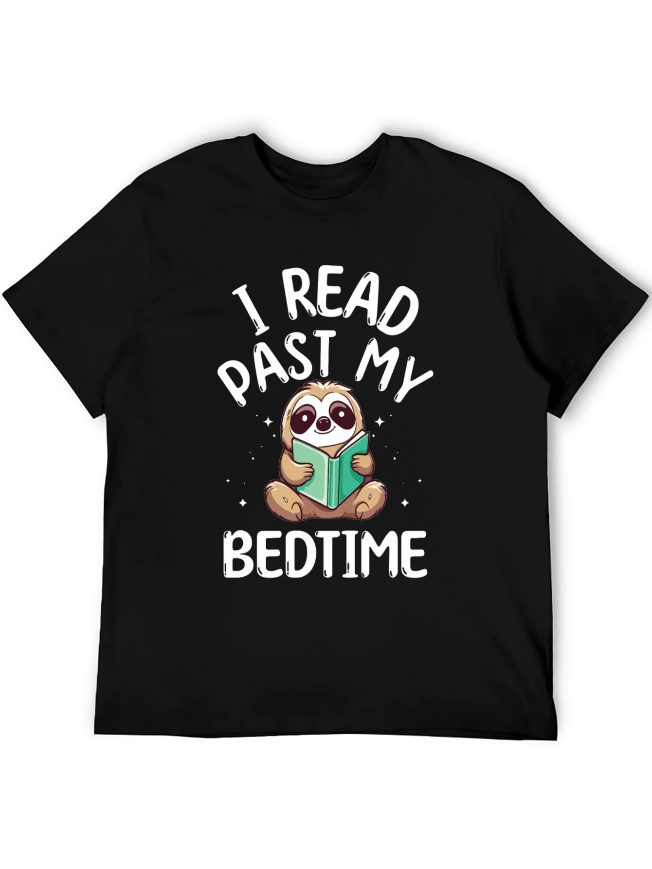 I Read Past My Bedtime Sloth T-Shirt