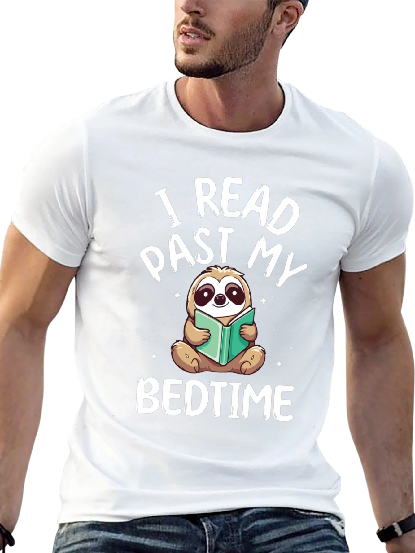 I Read Past My Bedtime Sloth T-Shirt