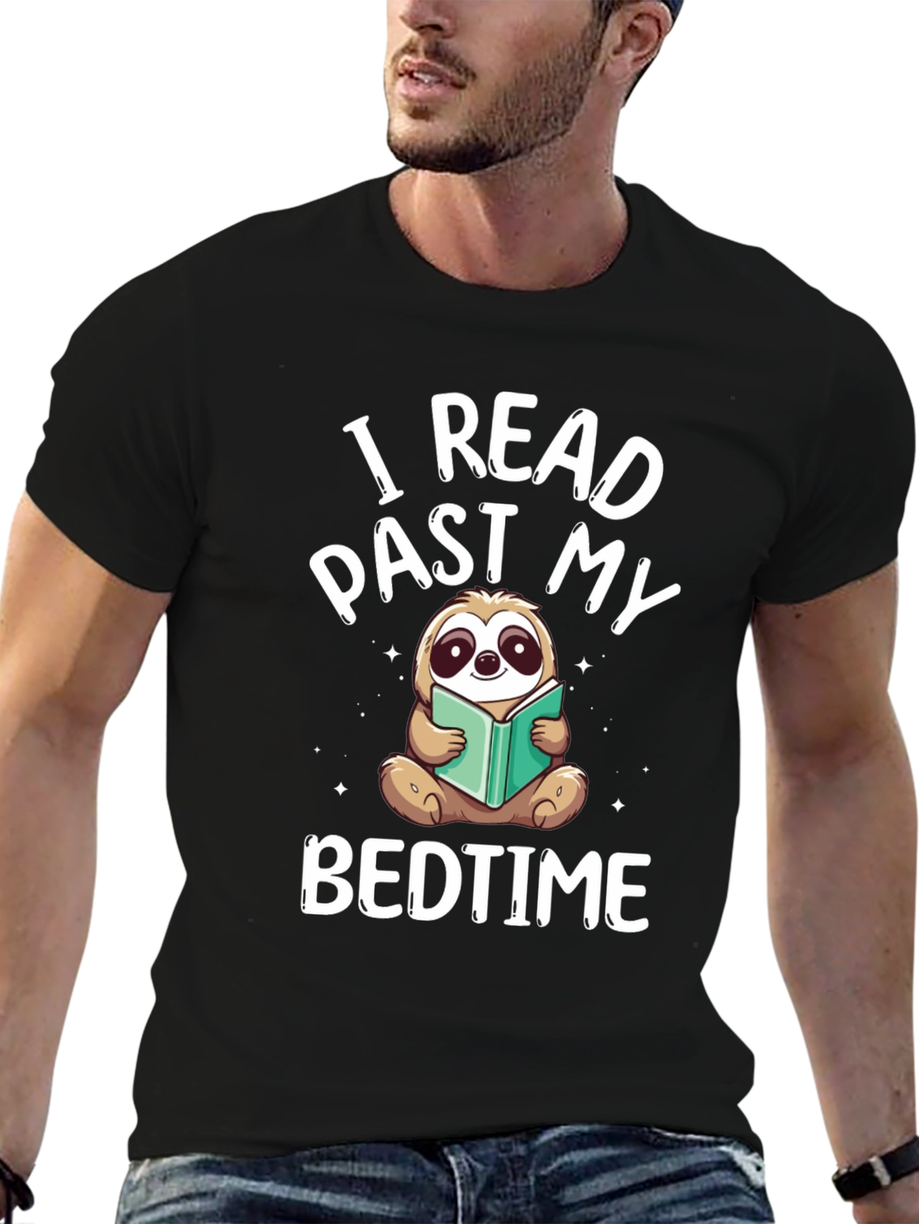 I Read Past My Bedtime Sloth T-Shirt
