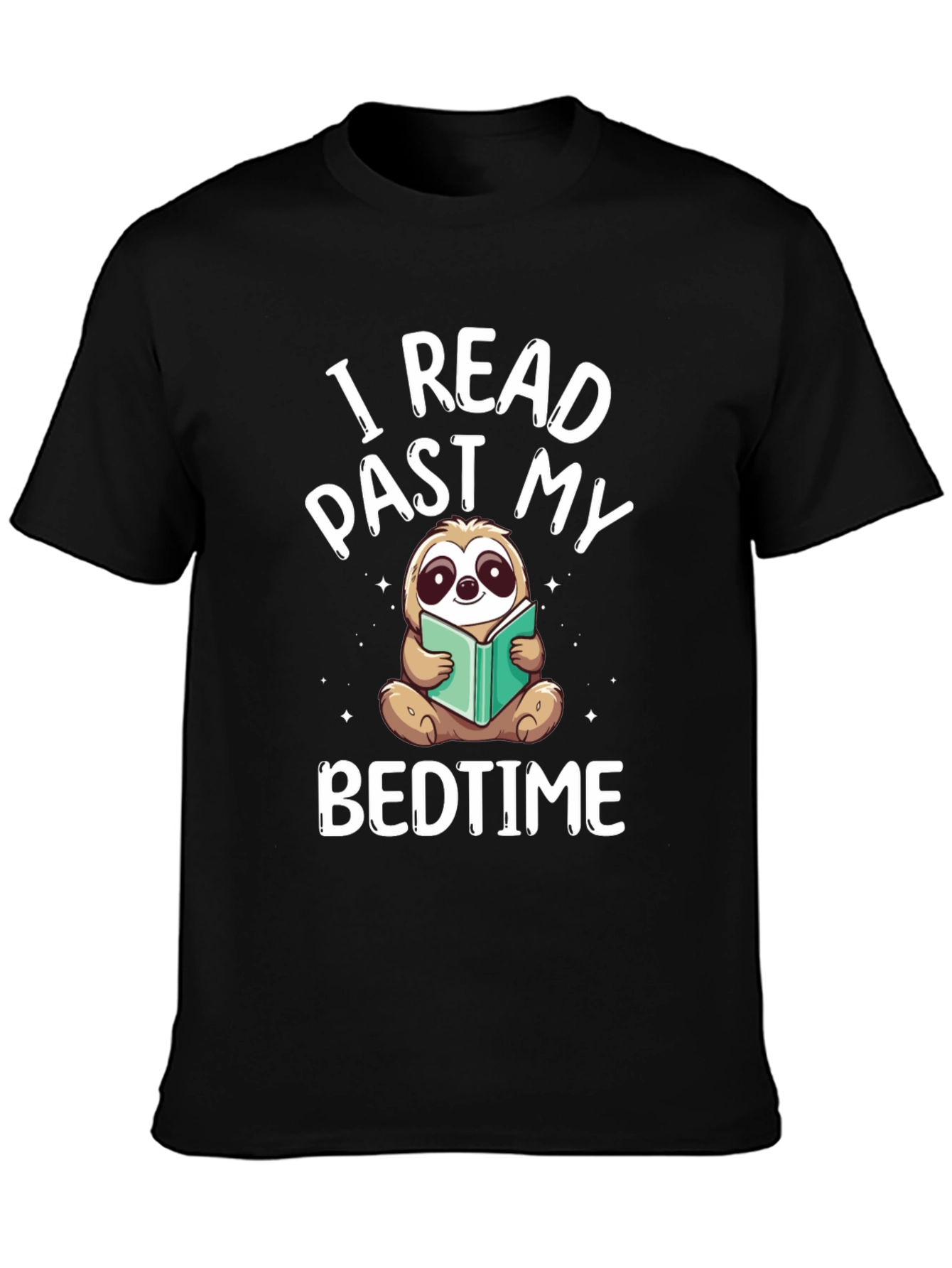 I Read Past My Bedtime Sloth T-Shirt