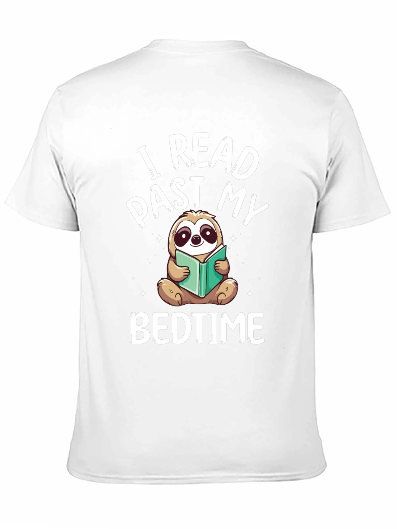 I Read Past My Bedtime Sloth T-Shirt