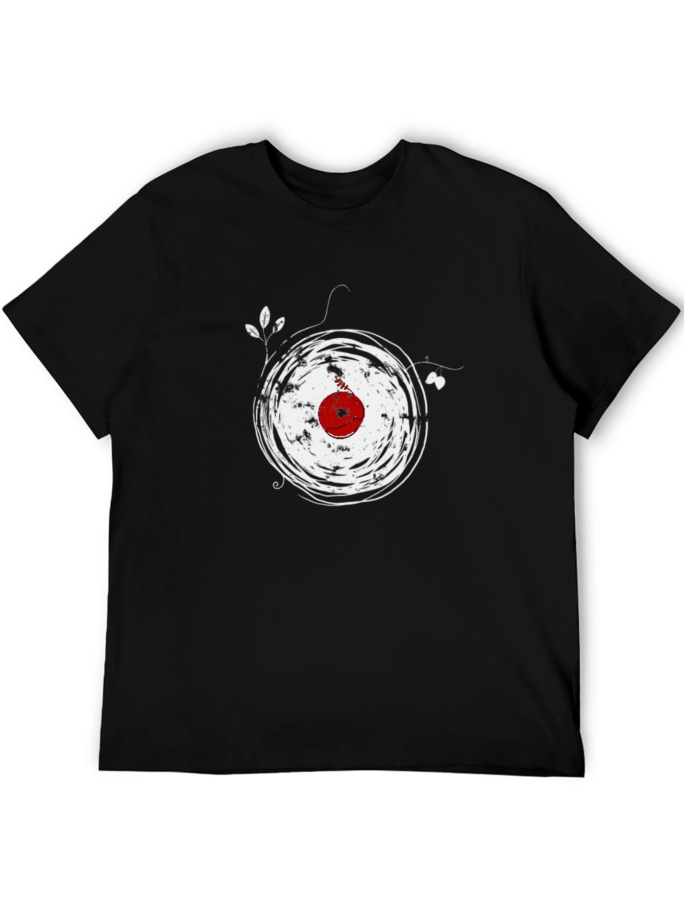 Target Graphic Mens Black T-Shirt
