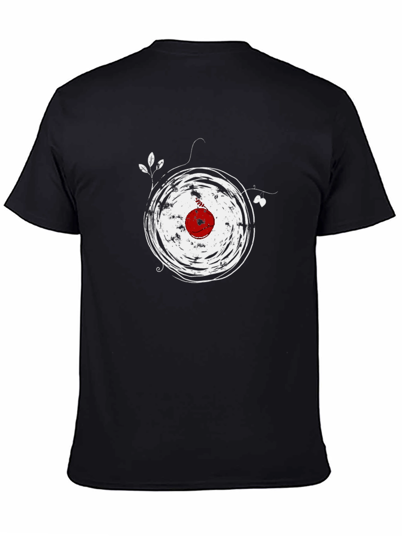 Target Graphic Mens Black T-Shirt