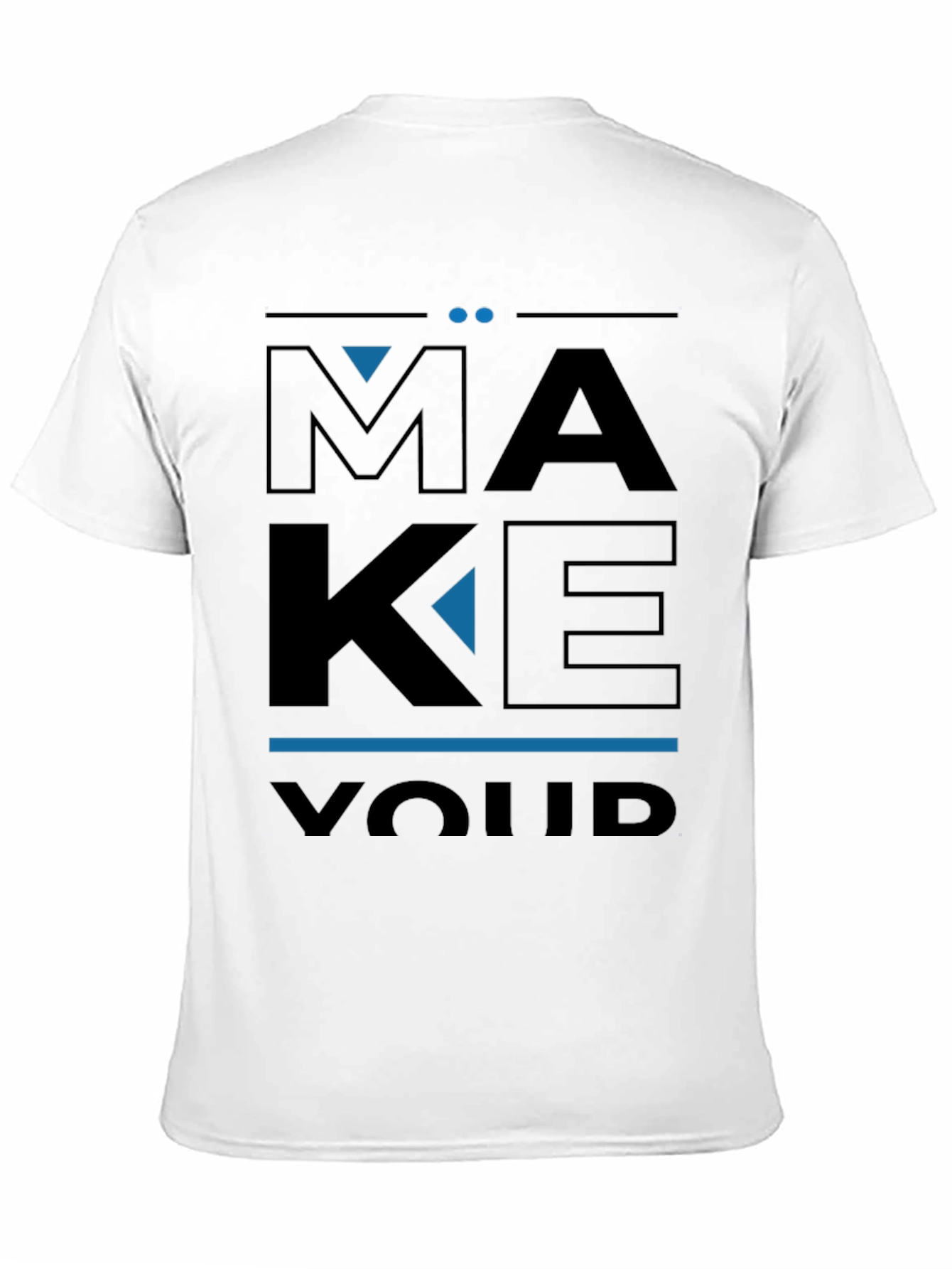 Make Your Luck Graphic Tee - Mens Black T-Shirt