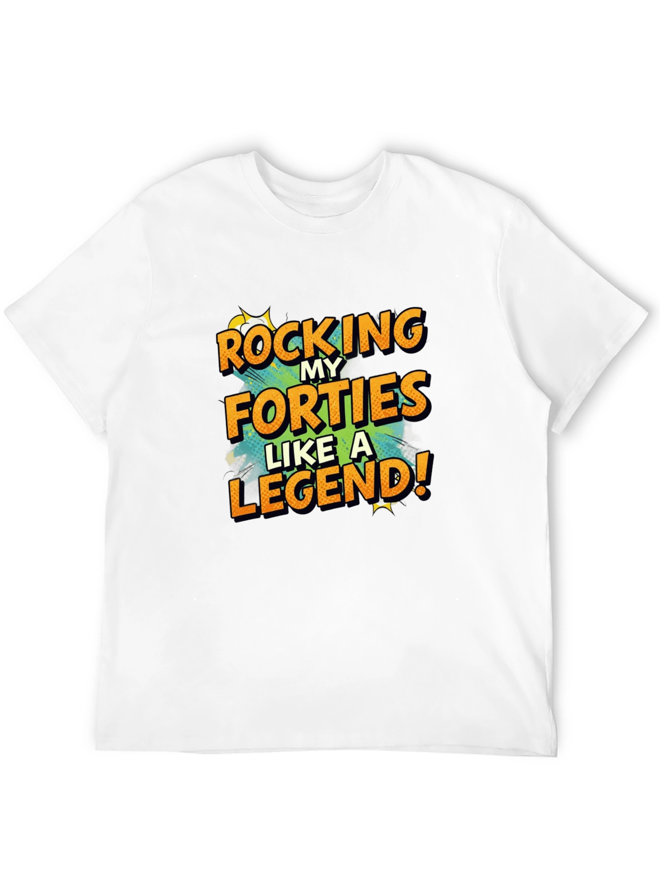 Rocking My Forties Mens Graphic T-Shirt