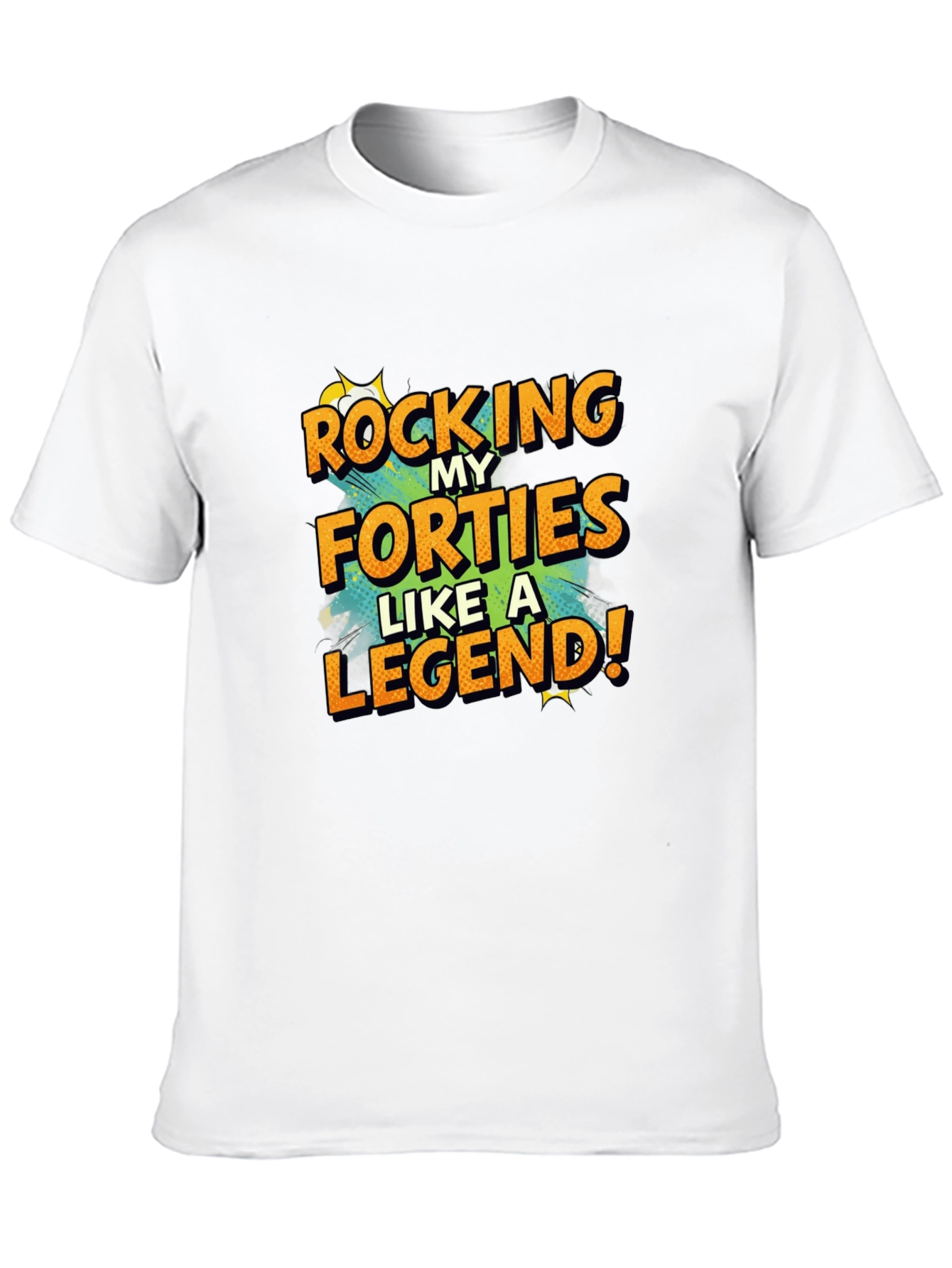 Rocking My Forties Mens Graphic T-Shirt