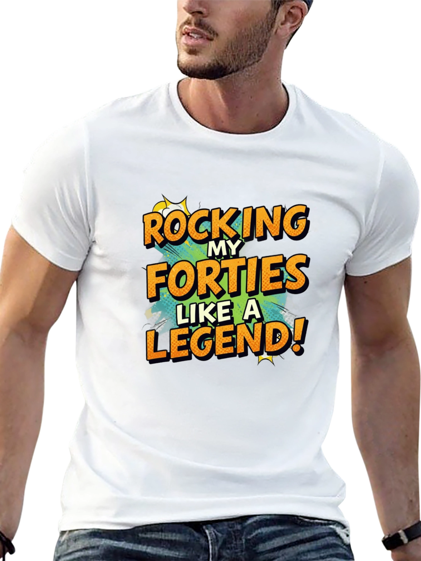 Rocking My Forties Mens Graphic T-Shirt