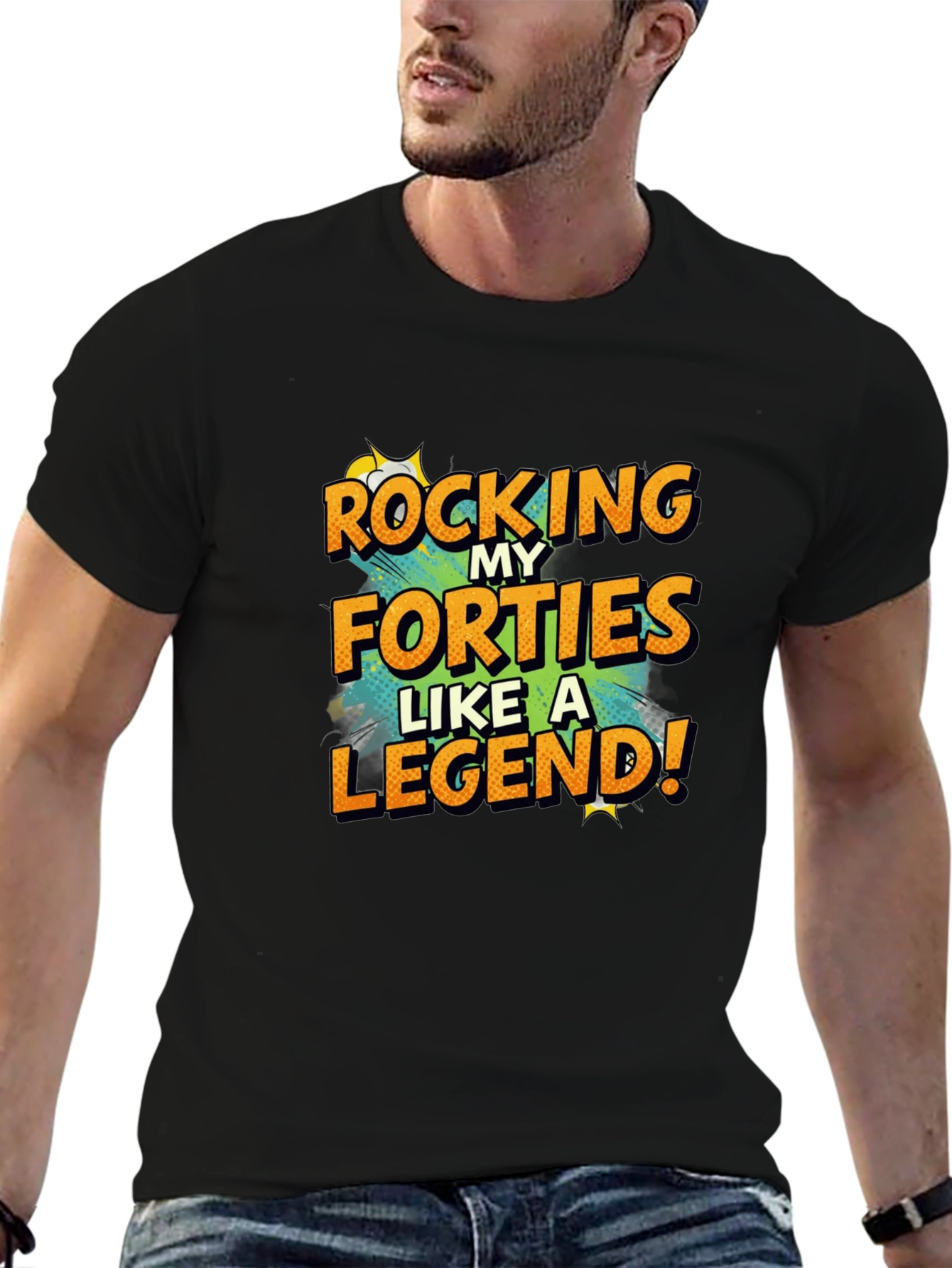Rocking My Forties Mens Graphic T-Shirt