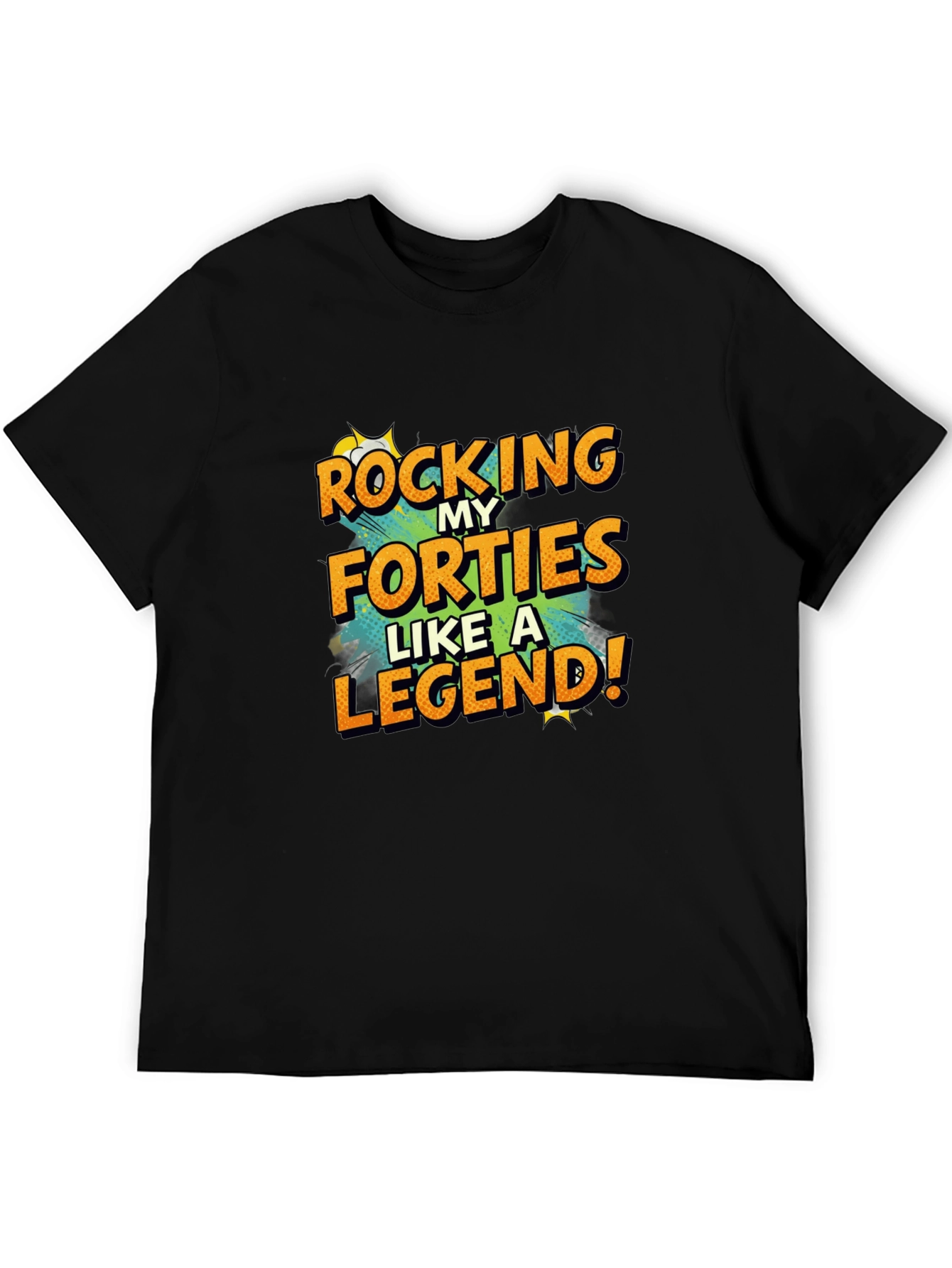 Rocking My Forties Mens Graphic T-Shirt