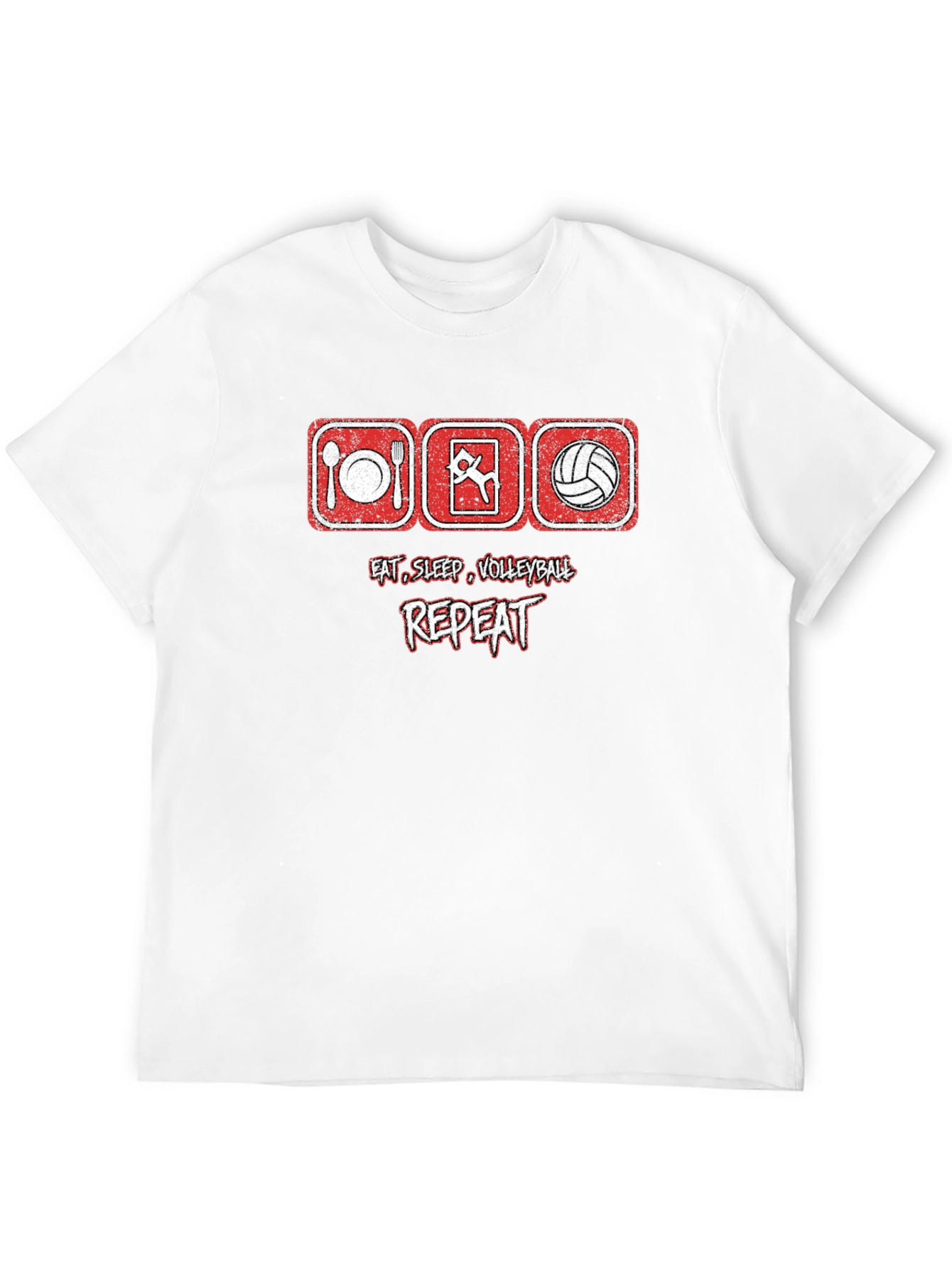 Eat Sleep Volleyball Repeat T-Shirt