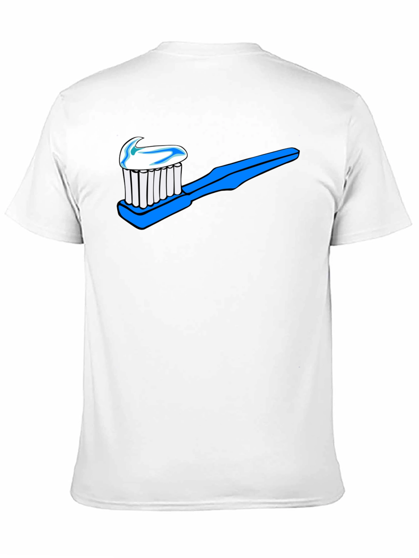 Toothbrush Graphic T-Shirt - Dental Hygiene Tee