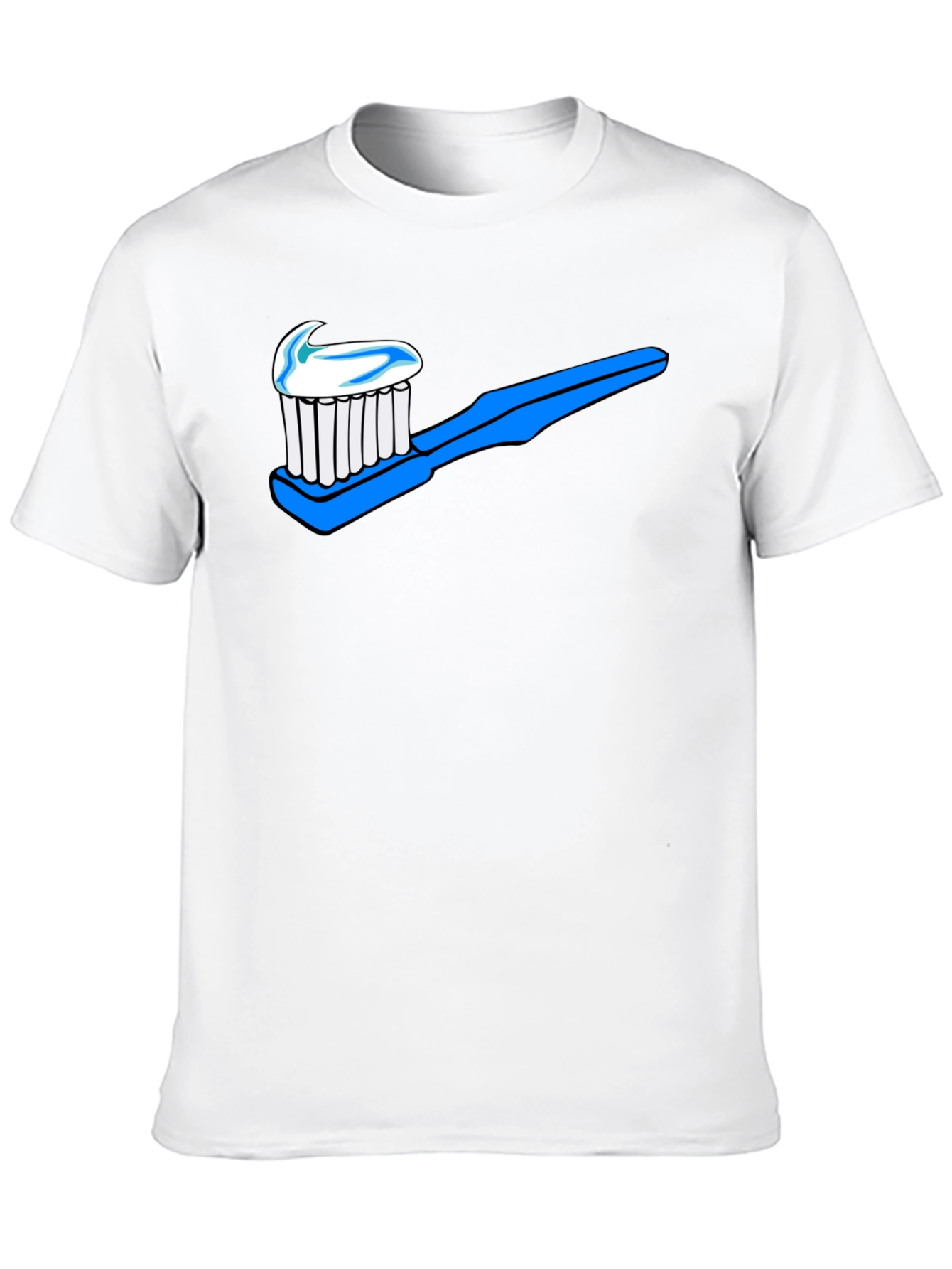 Toothbrush Graphic T-Shirt - Dental Hygiene Tee