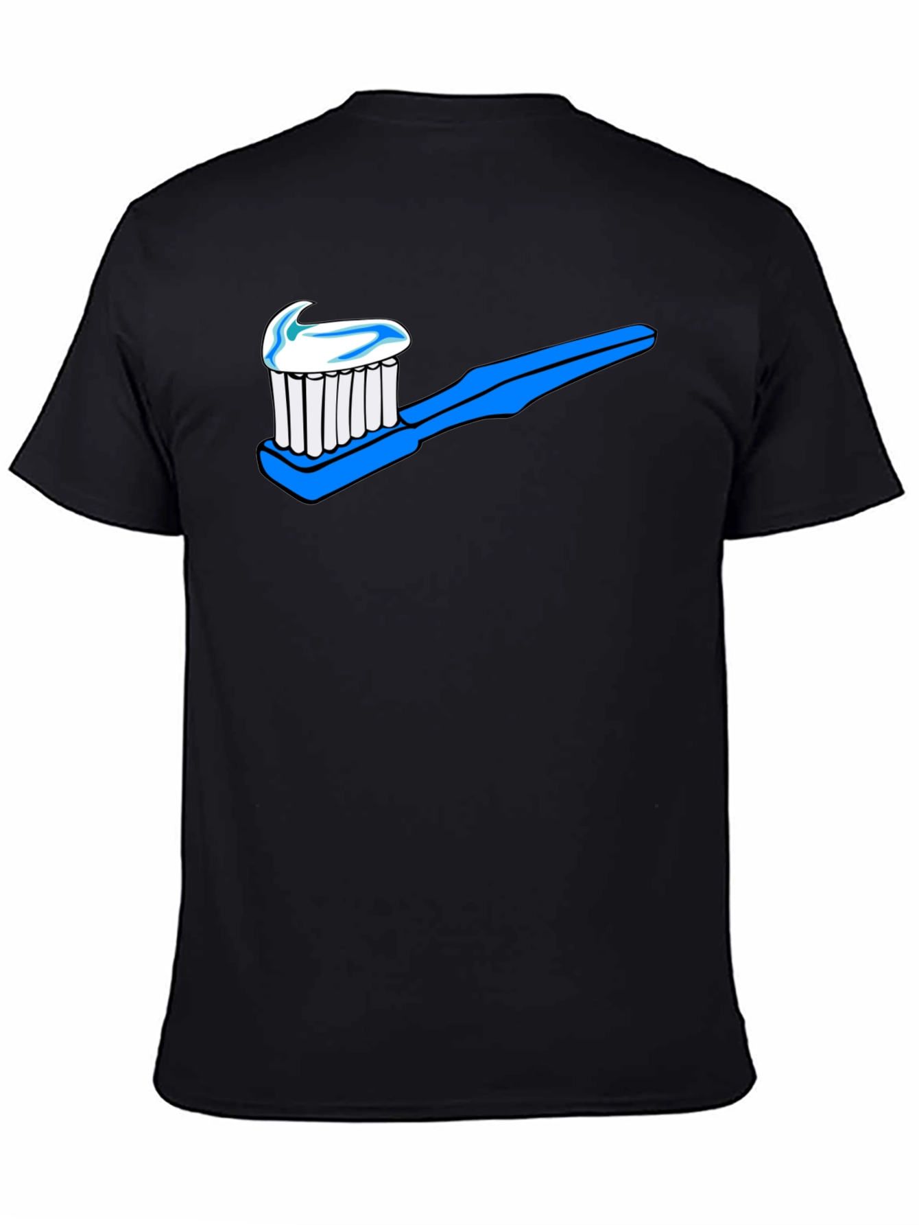 Toothbrush Graphic T-Shirt - Dental Hygiene Tee