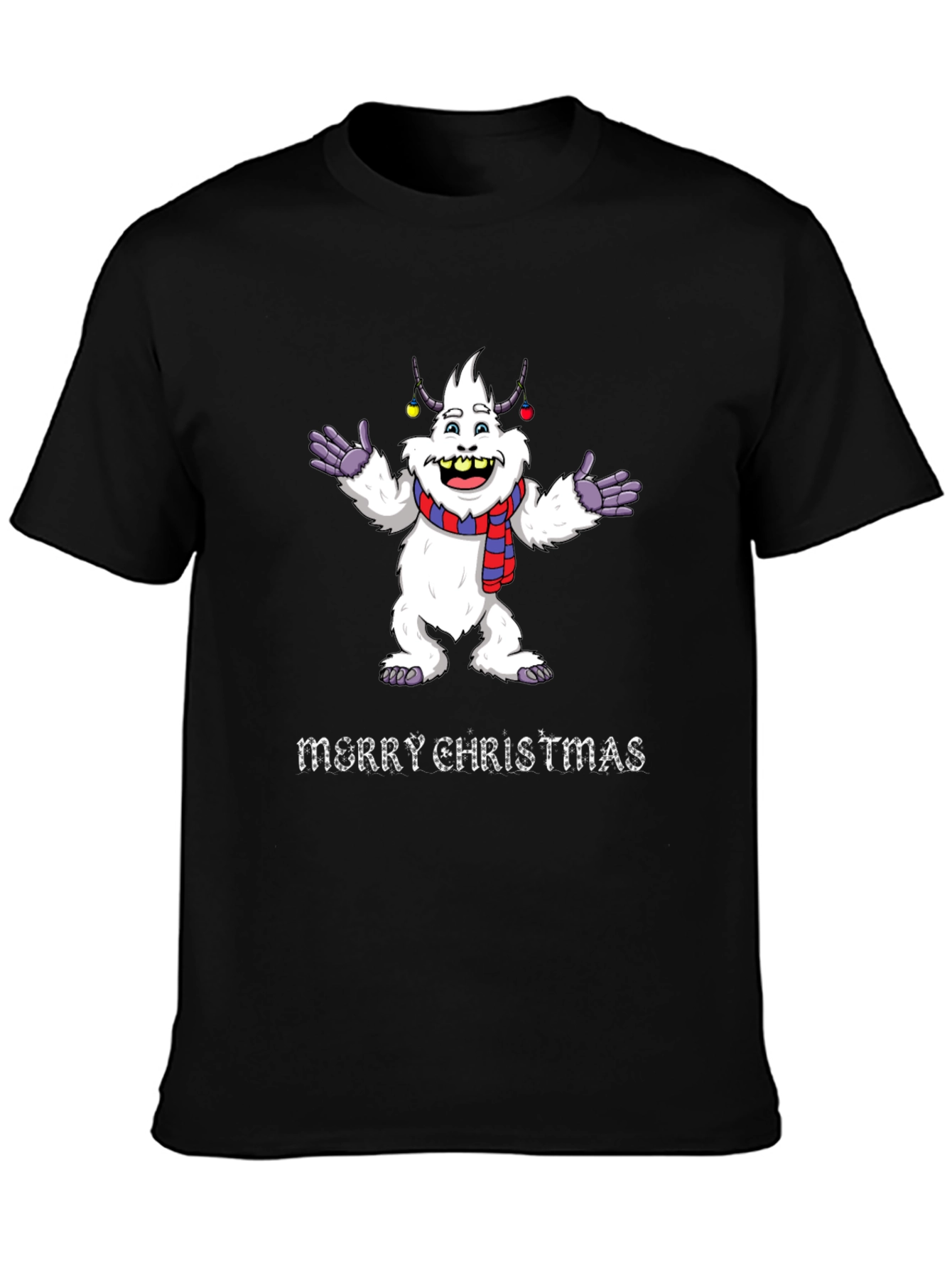Festive Yeti Christmas T-Shirt