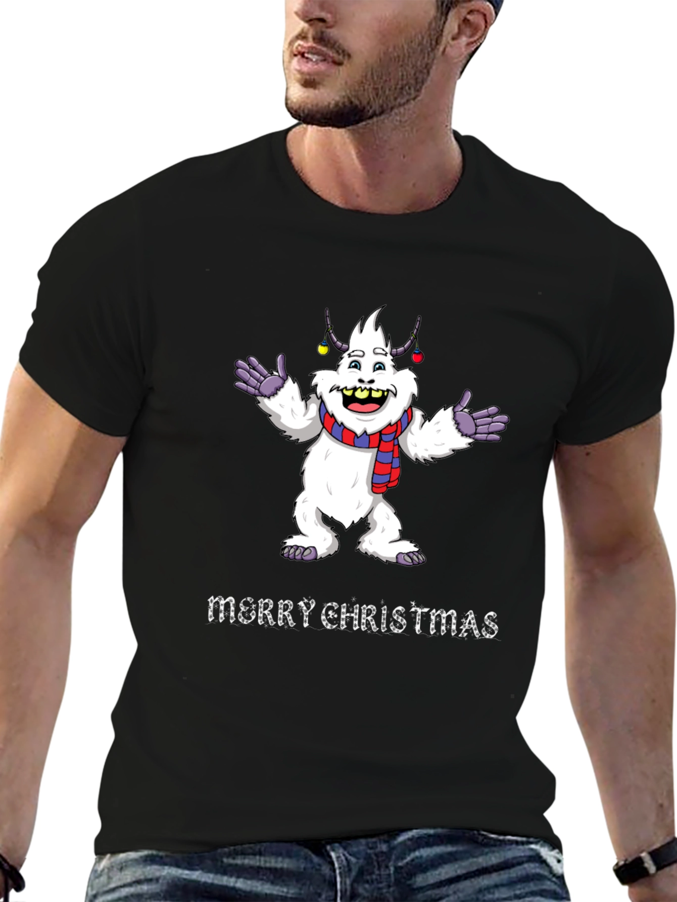 Festive Yeti Christmas T-Shirt