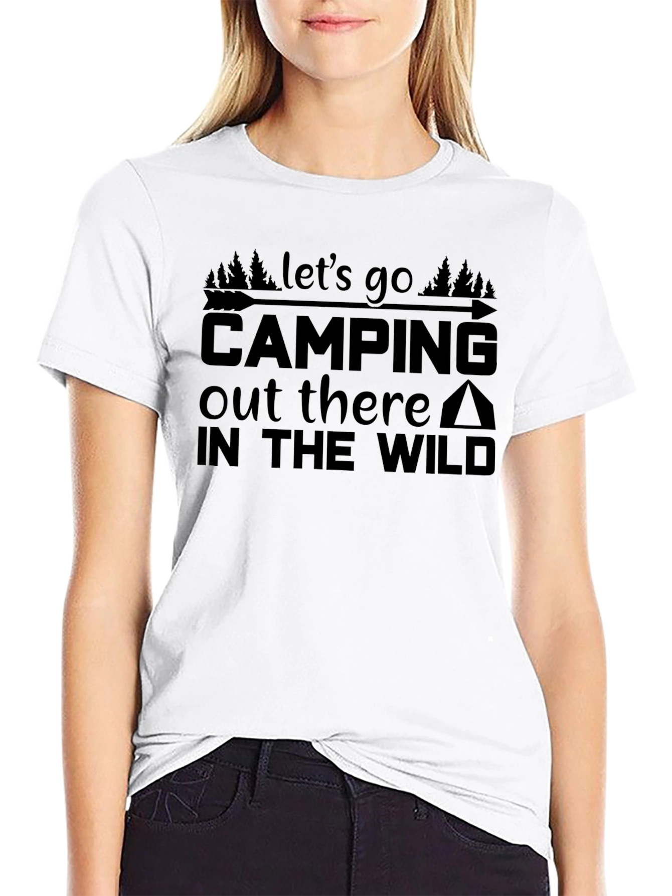 Camping Adventure T-Shirt - Lets Go to the Wild