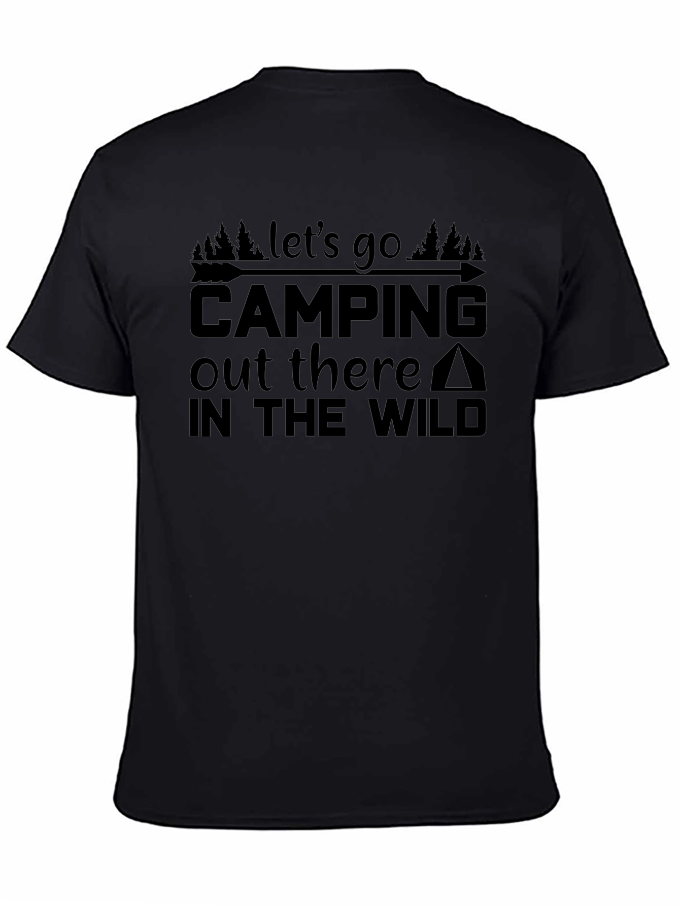 Camping Adventure T-Shirt - Lets Go to the Wild