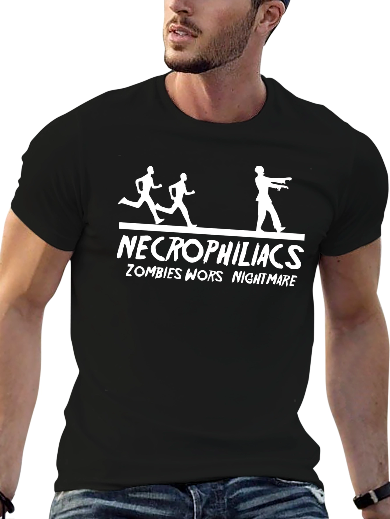 Necrophiliacs Zombies Nightmare Graphic Tee