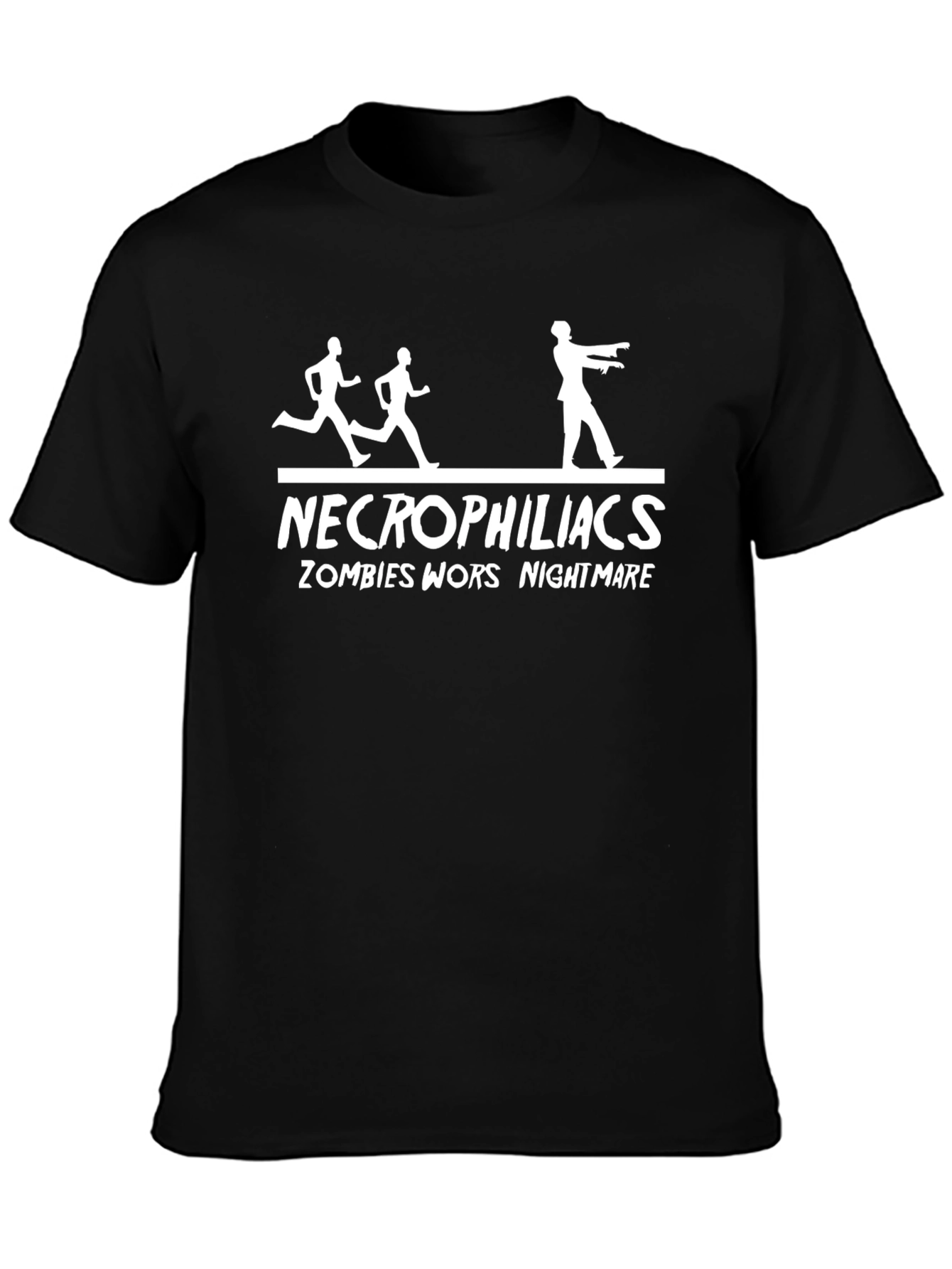 Necrophiliacs Zombies Nightmare Graphic Tee