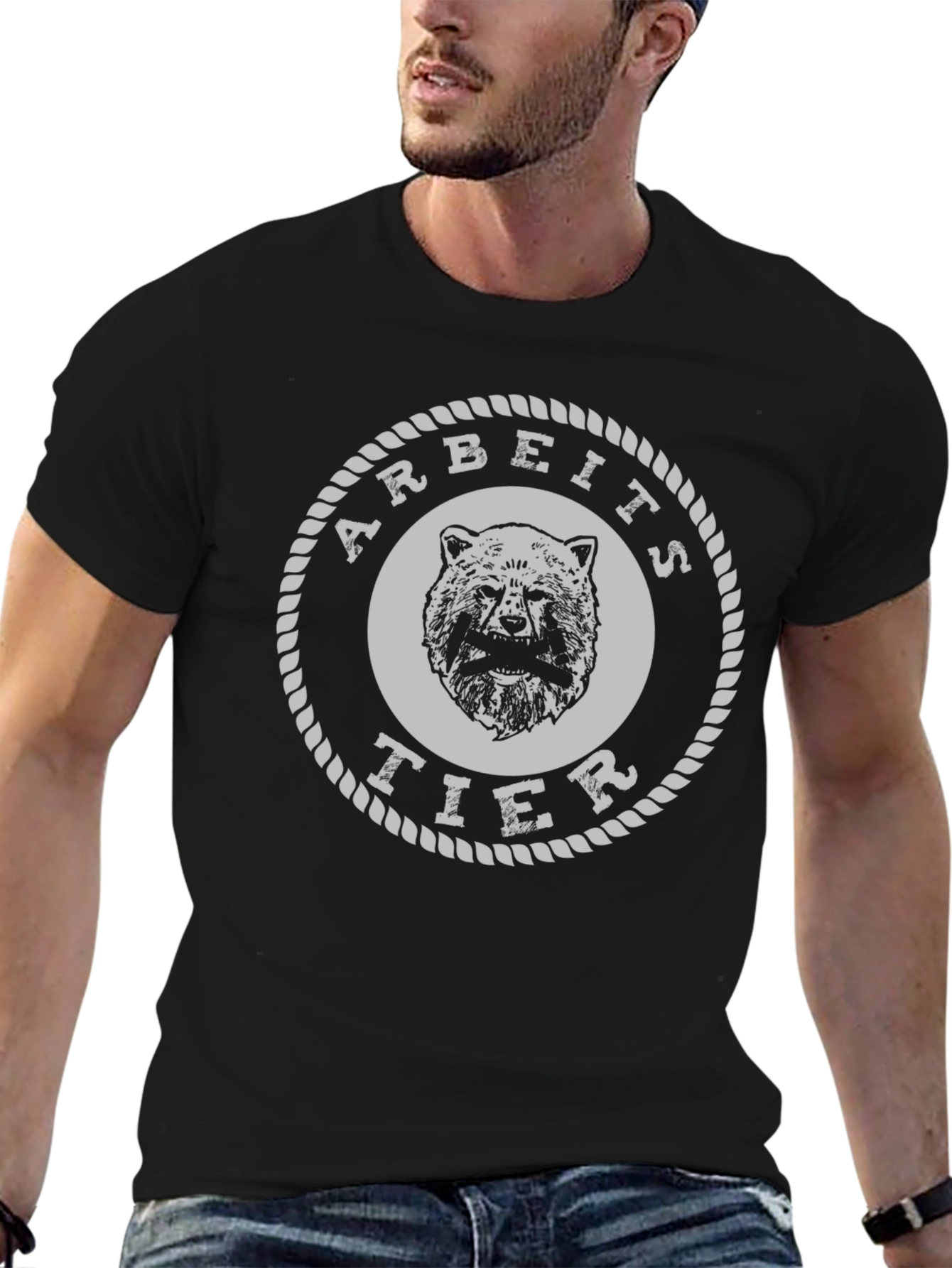 Arbeitstier Bear Graphic T-Shirt