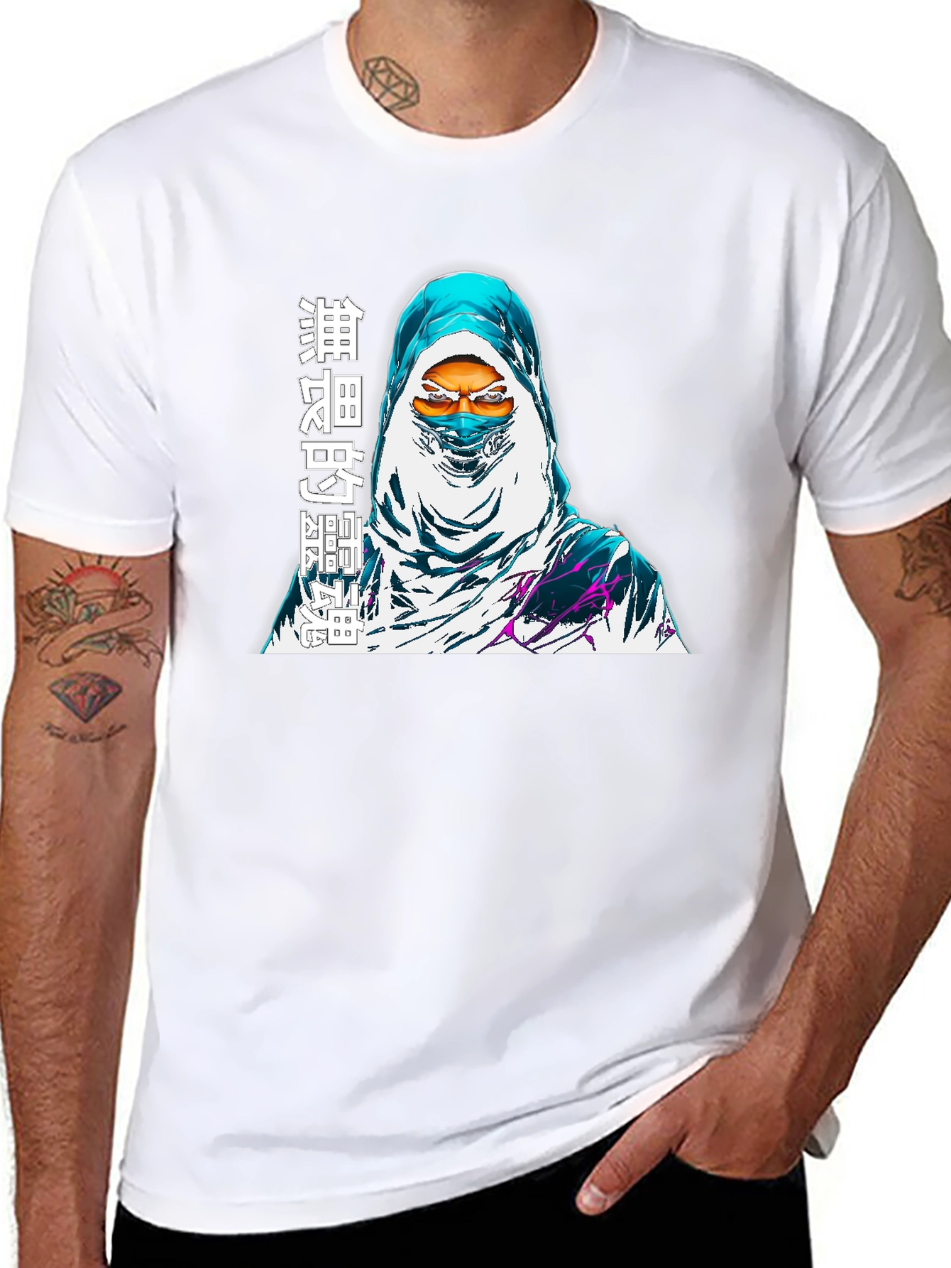 Mystery Ninja Graphic Tee - Urban Style