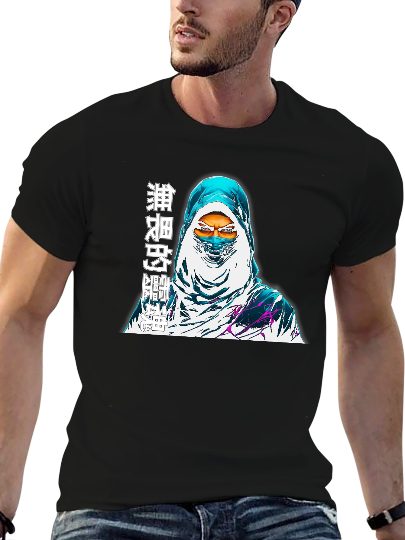 Mystery Ninja Graphic Tee - Urban Style
