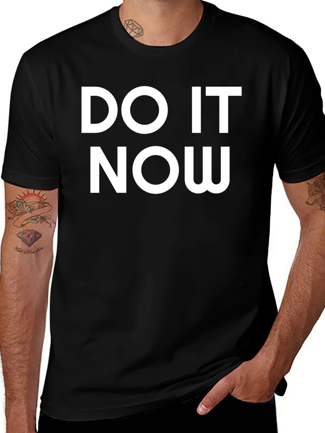 Do It Now Bold Graphic Tee - Motivational T-Shirt