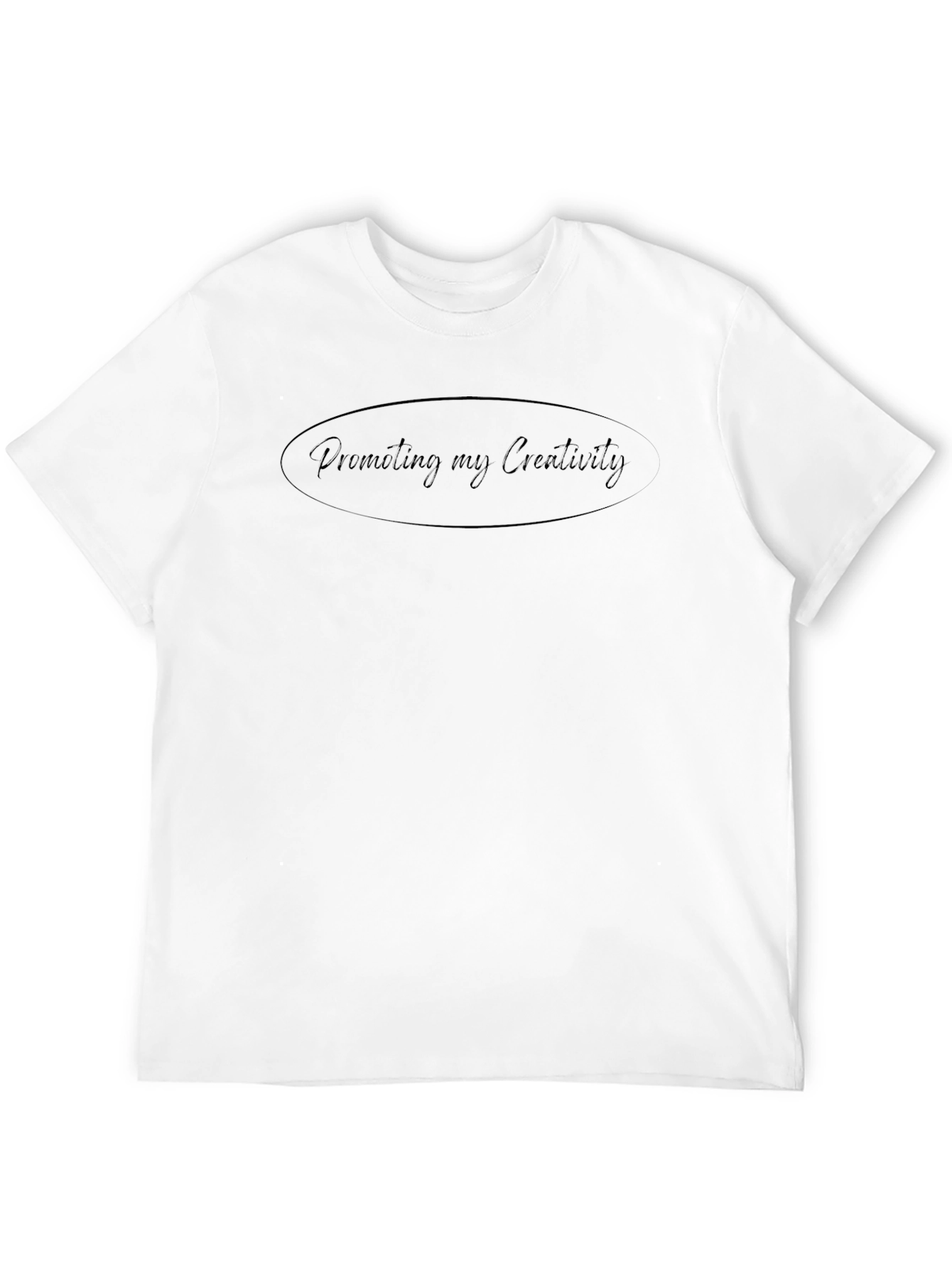 Promoting My Creativity Black T-Shirt