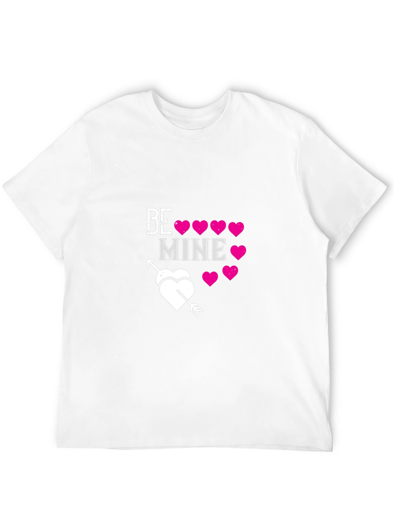 Be Mine Valentines Day Graphic T-Shirt