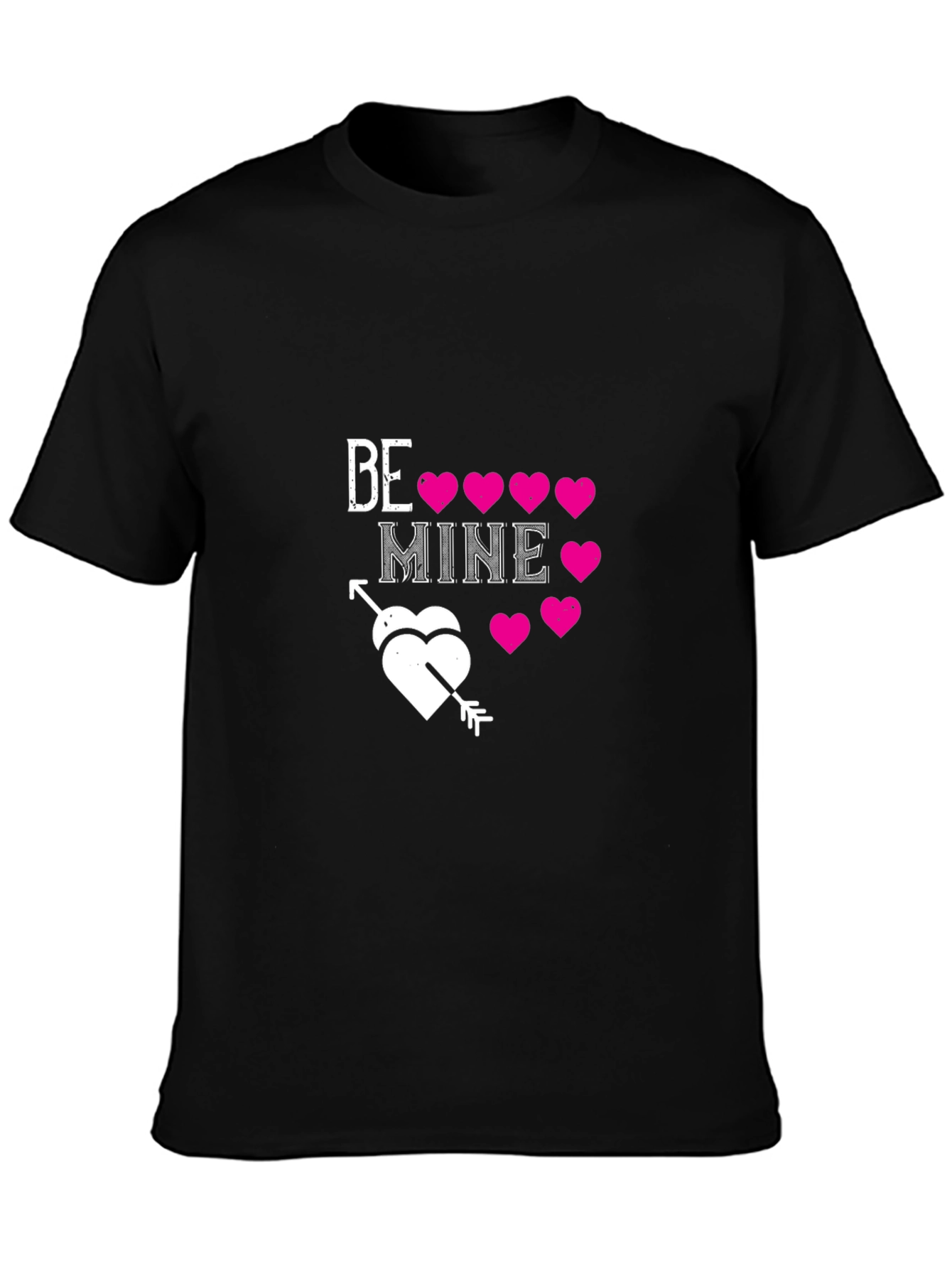 Be Mine Valentines Day Graphic T-Shirt