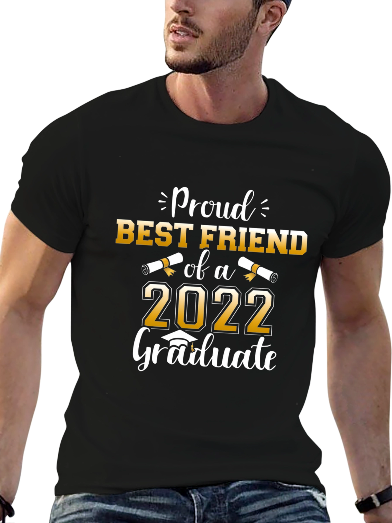 Proud Best Friend of a 2022 Graduate T-Shirt