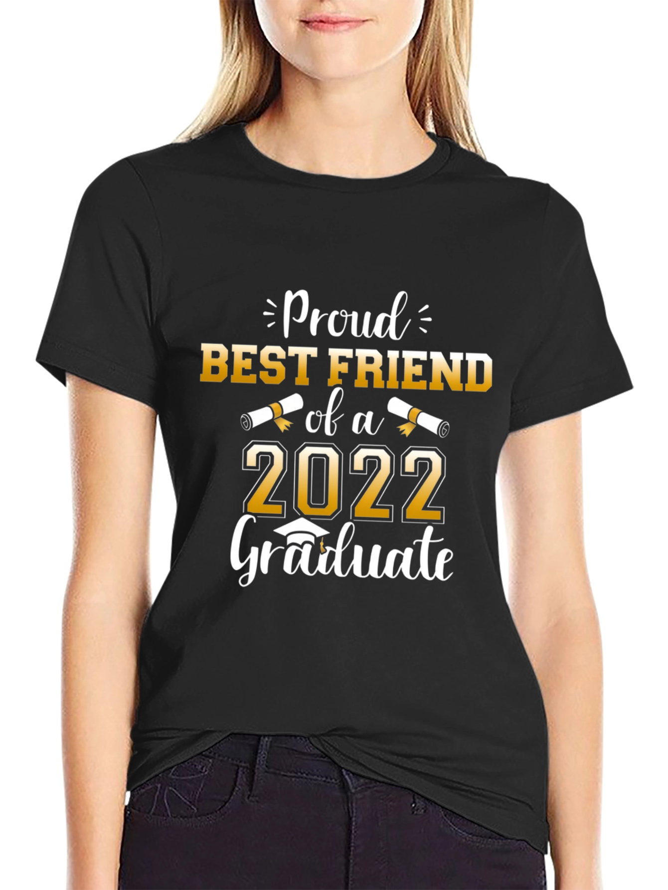 Proud Best Friend of a 2022 Graduate T-Shirt