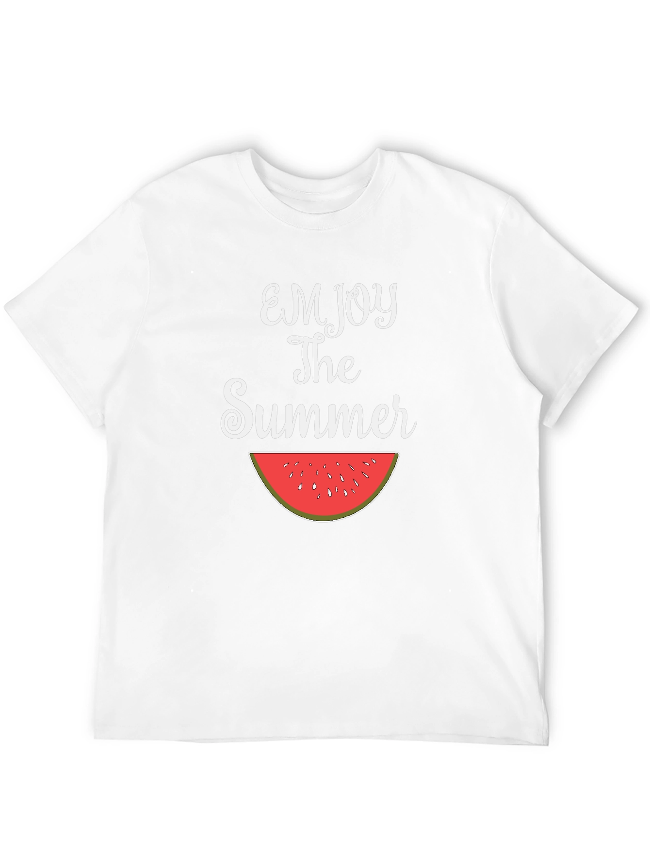 Enjoy The Summer Watermelon Graphic Tee